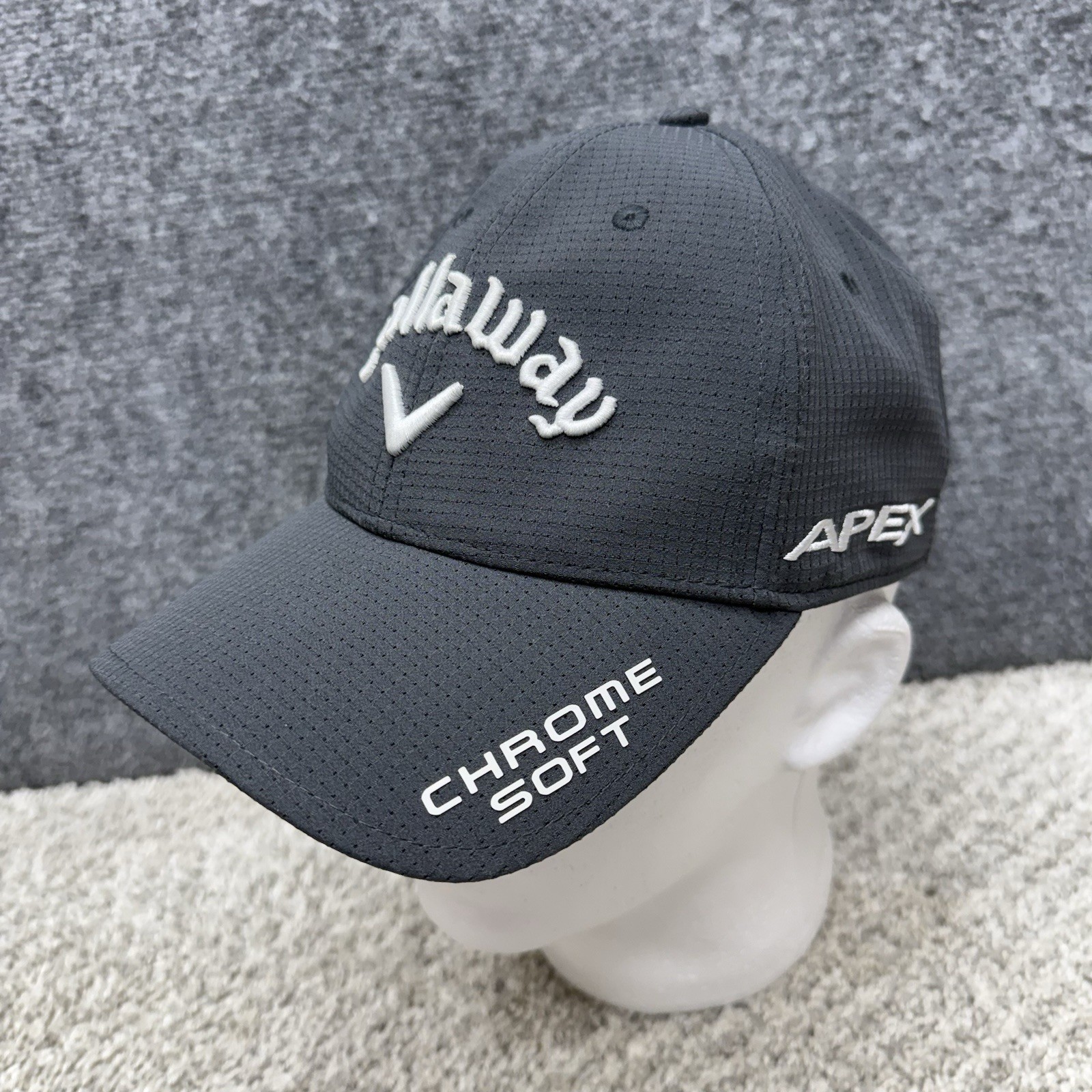 Callaway Epic Flash Golf hat cap Apex Chrome Odyssey Soft gray strapback
