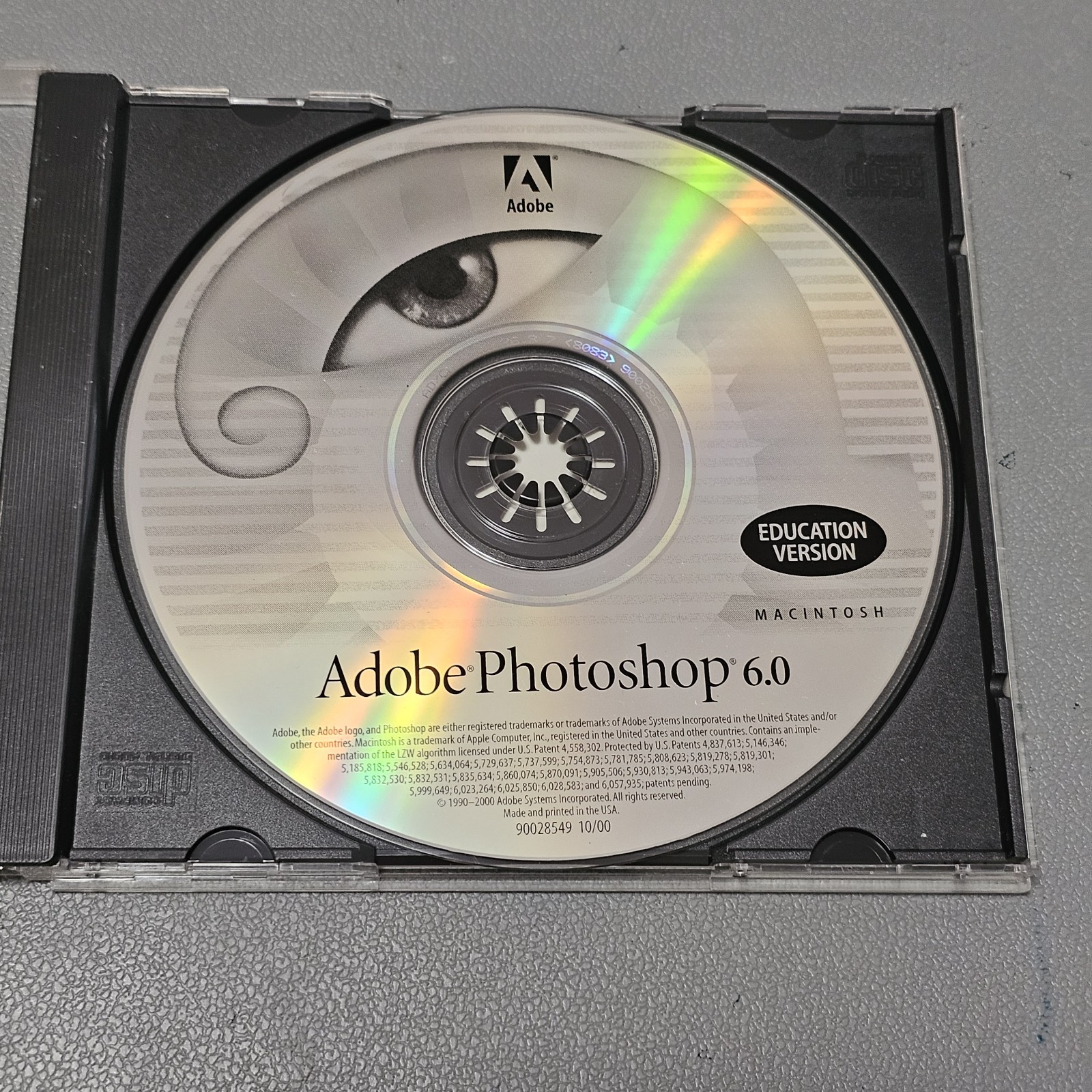 Adobe Photoshop 6.0 Software UPGRADE for Macintosh - Software ONLY no KEY