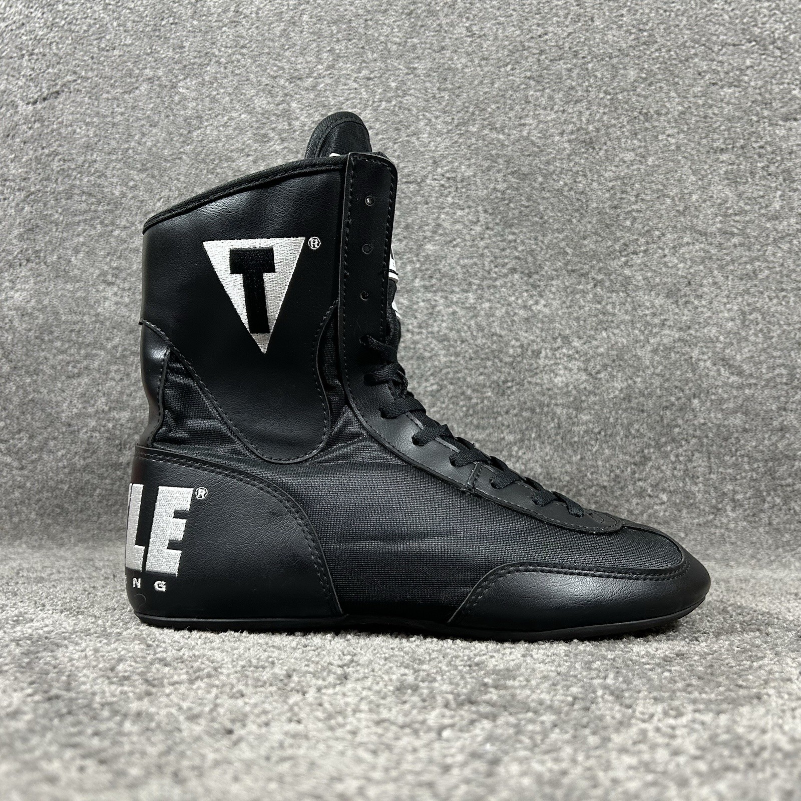 Title Boxing Speed-Flex Encore High-Top Men’s Size 6 Black Boxing Shoes Used