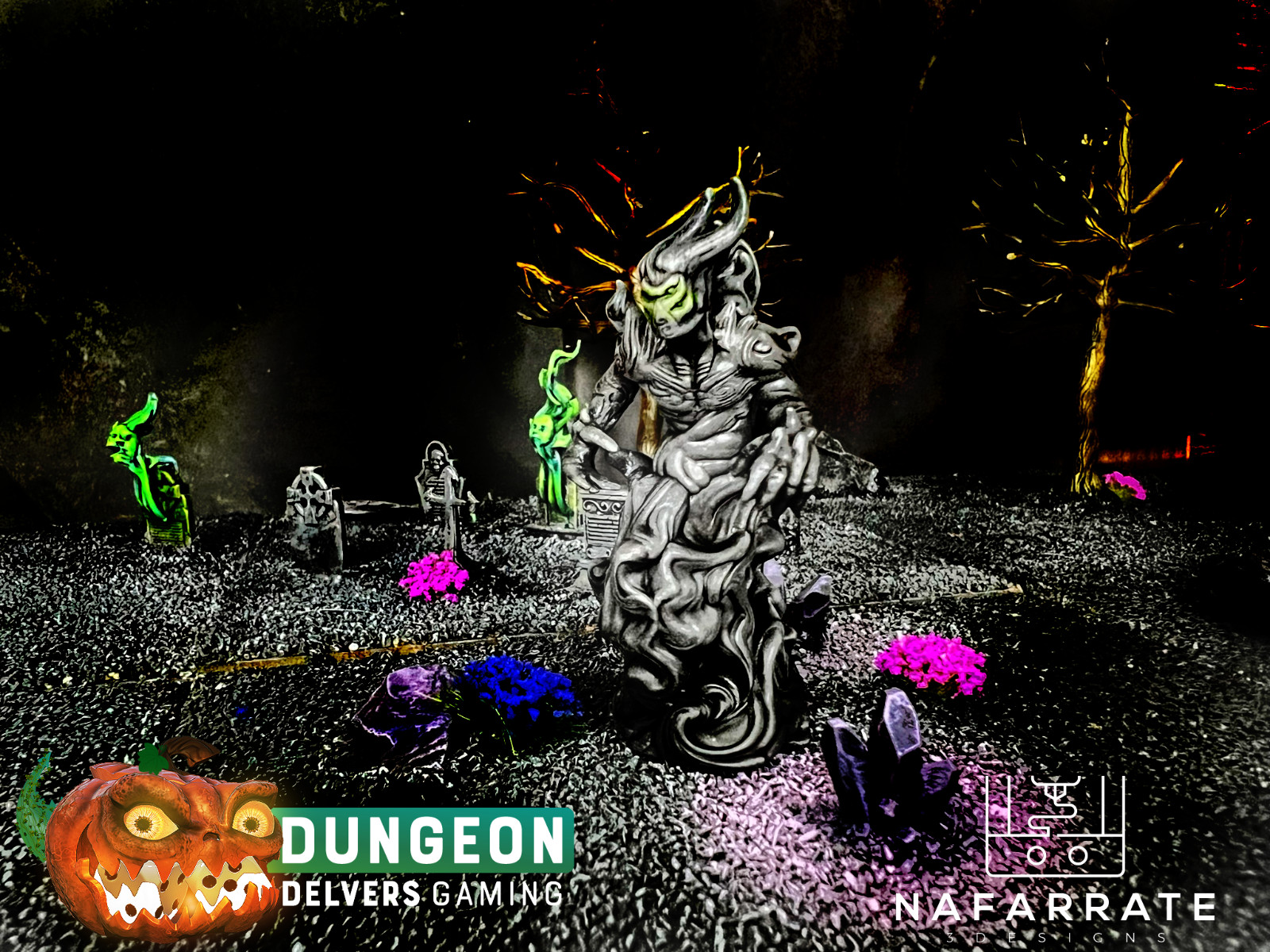 Shadow Elemental Dark Bad Monster DND Dungeon Dragons Beast Model