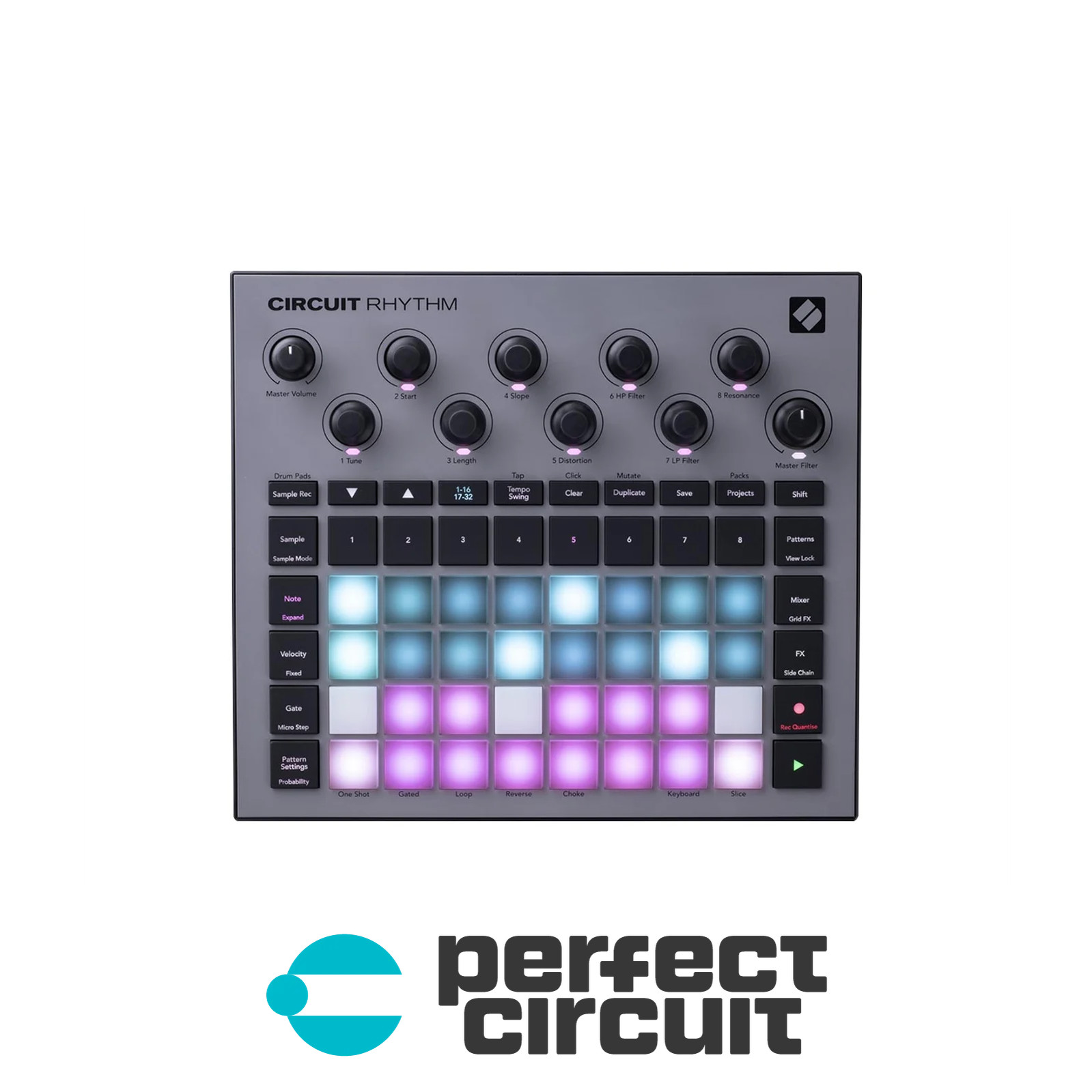 Novation Circuit Rhythm Sample-Based Drum Machine SAMPLER NEW PERFECT CIRCUIT