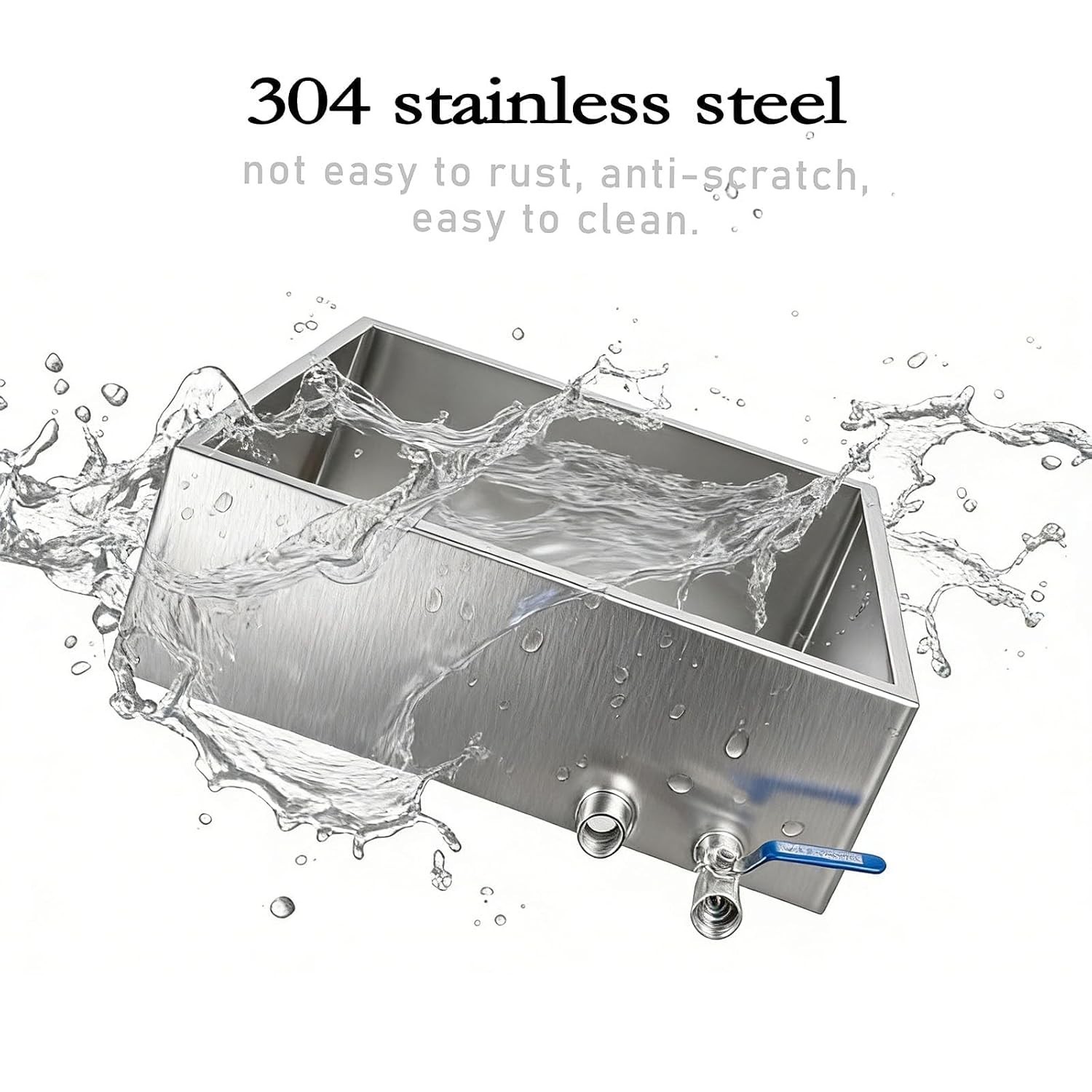 Maple Syrup Evaporator Pan with Dual Interface Steam Table Pan,304 Stainless ...