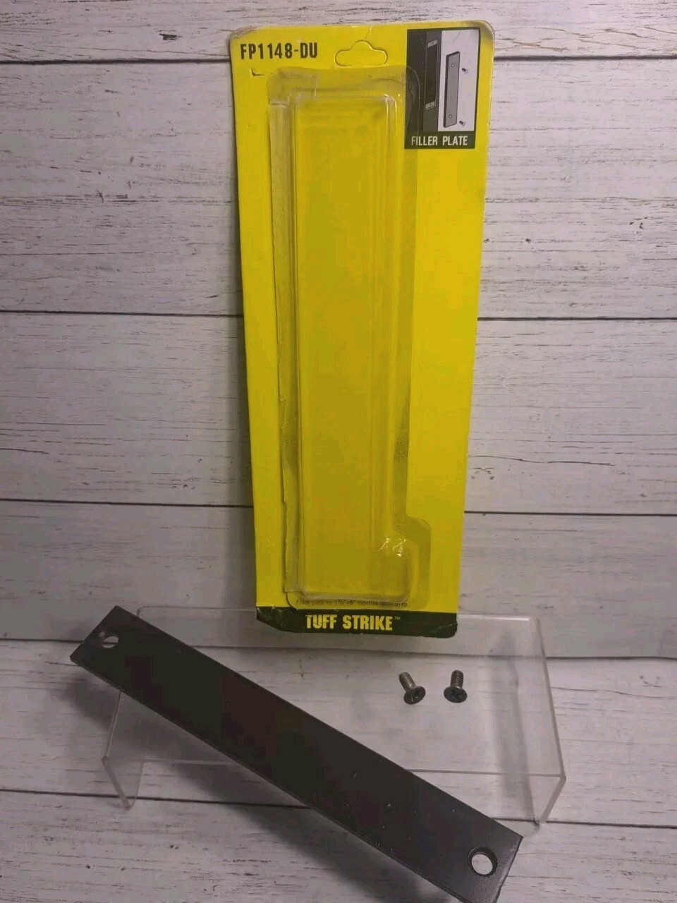 Mortise Filler Plate 86 Prep Blank Cover 1-1/4" x 8" Mortise Lockset Blank