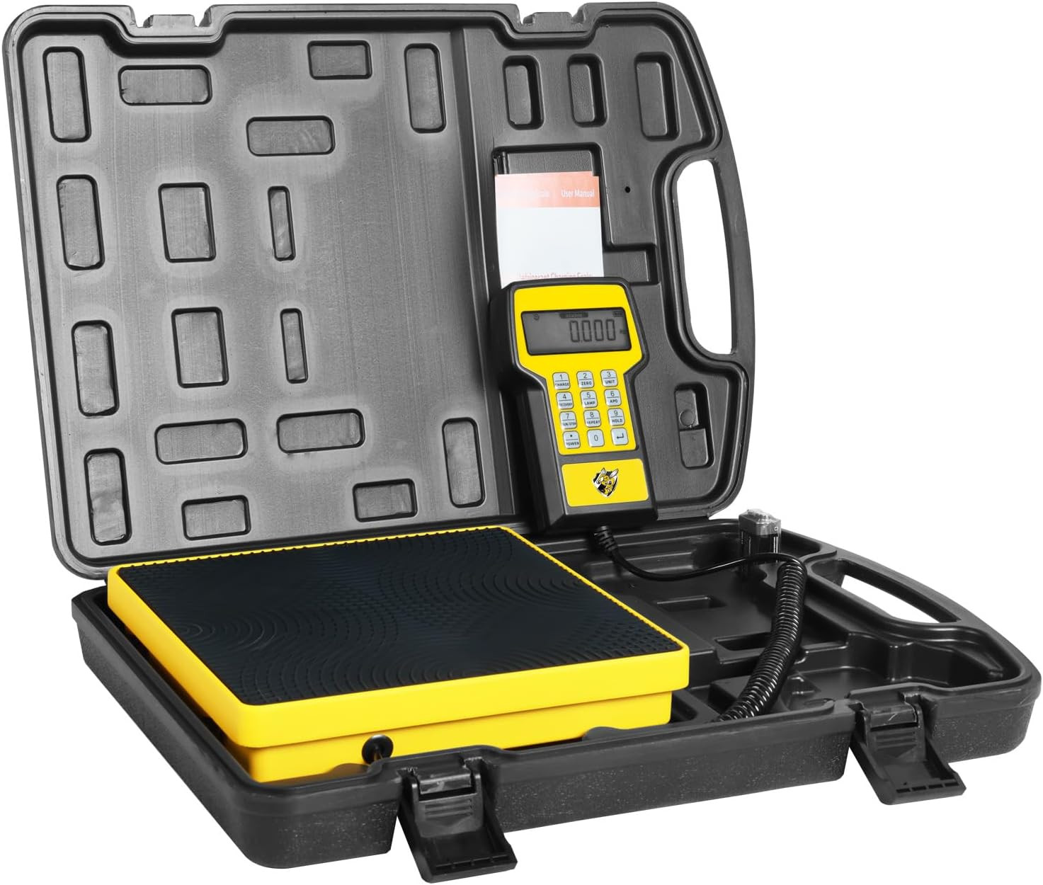 Upgraded Refrigerant Scale 220 LBS High Precision Programmable HVAC Electronic R