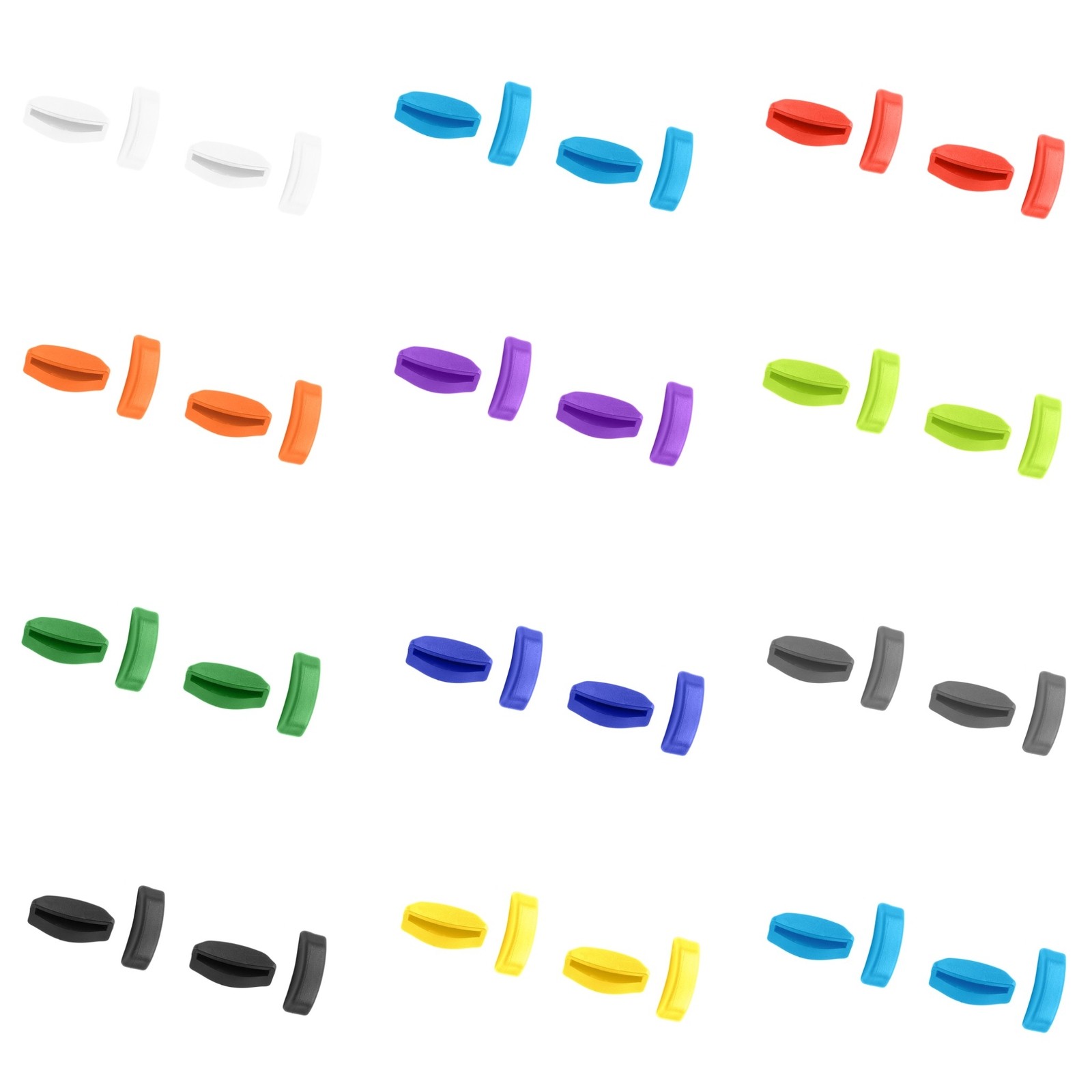 Lenslog Rubber Replacement Nose Pads Pieces For-Oakley HSTN/ Asian Fit/ Meta/SQ