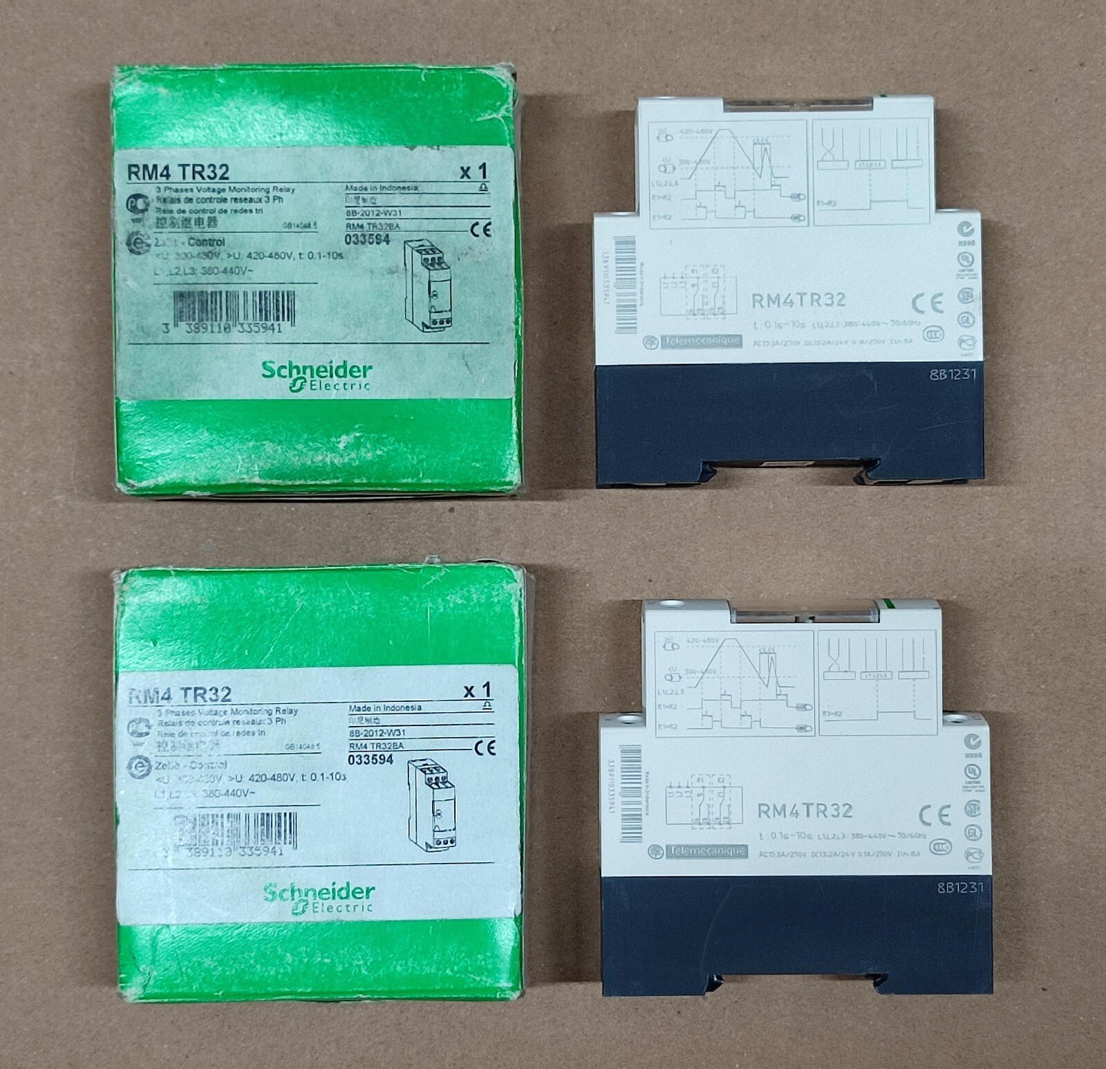 RM4TR32 SCHNEIDER NETWORK CONTROL RELAY RM4TR32