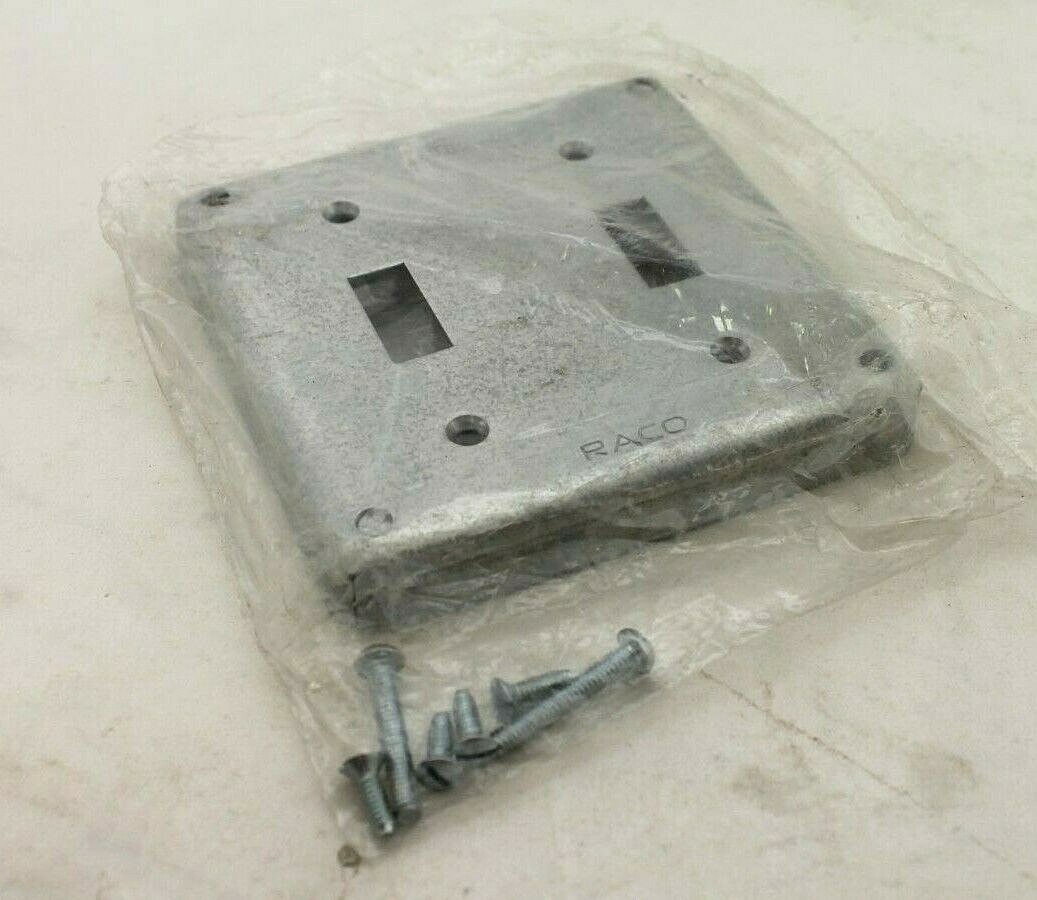 New Raco 803 4" Square Cover (Lot of 3)