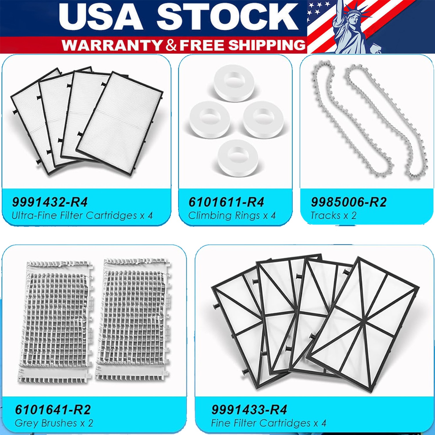 Tune Up Rebuild Kit for Maytronics Dolphin Nautilus CC Plus Robotic Pool Cleaner