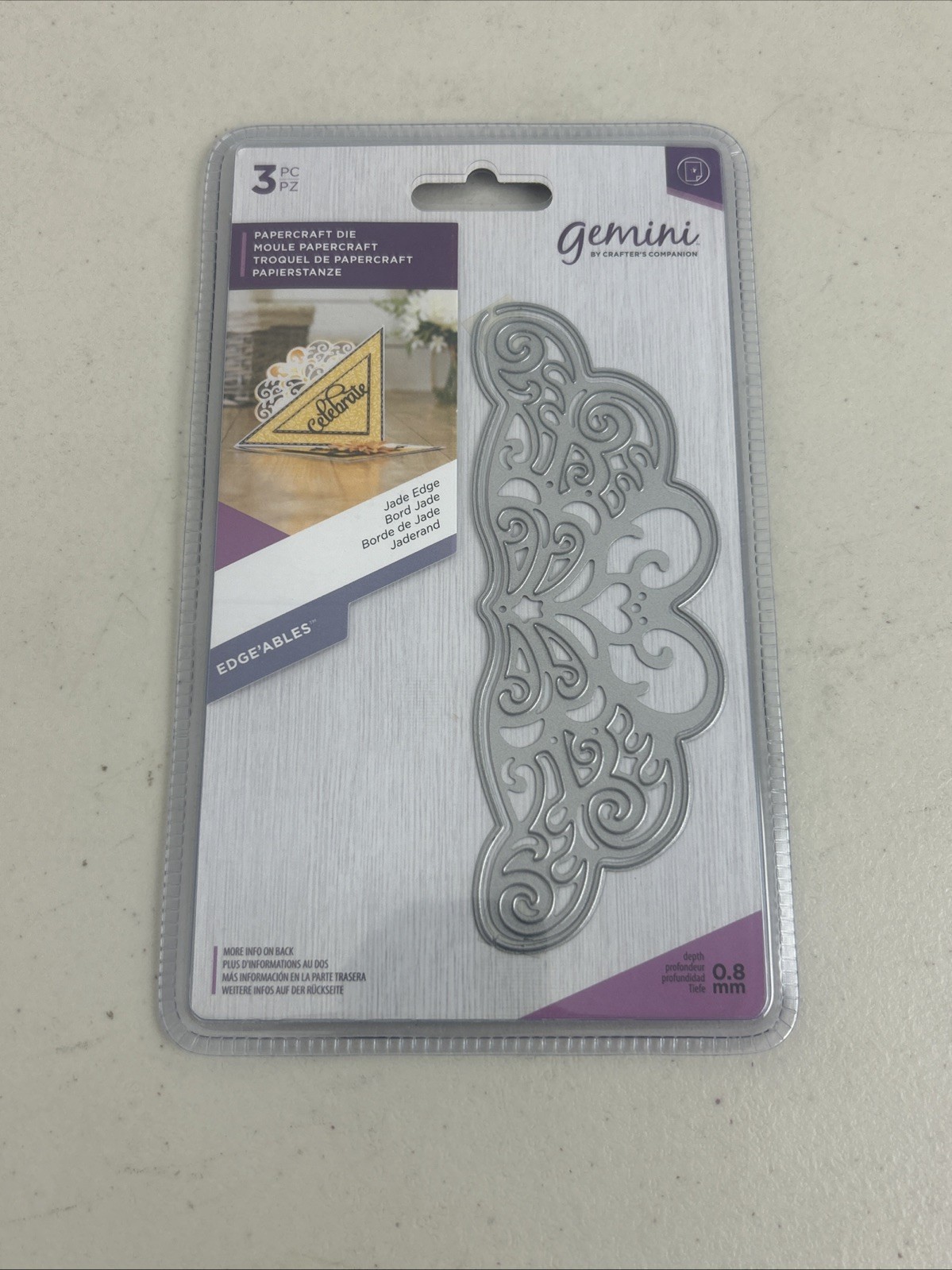 Gemini Jade Edge Die Edgeables  Crafters Companion