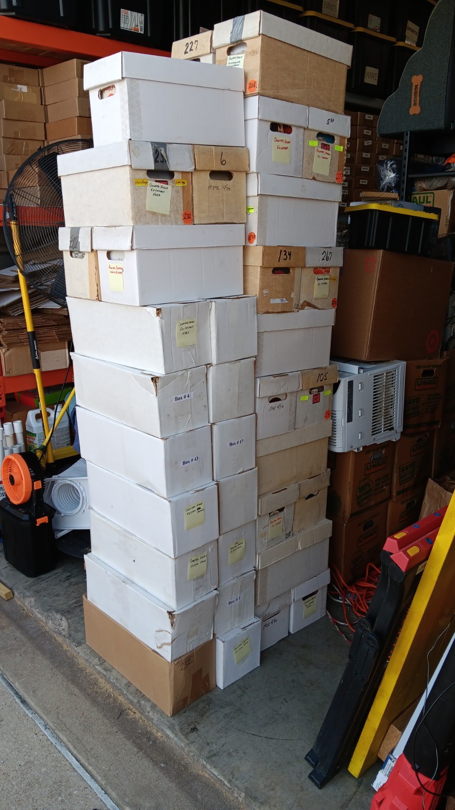 Lot Of 50 Random Country Music 45s From Downsized Record Store 60s - 80s