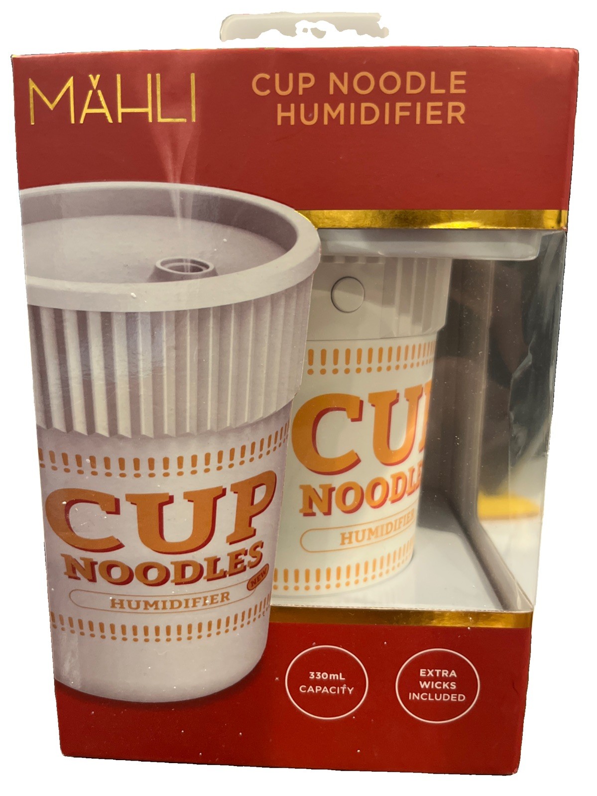 Mahli Cup Noodle Humidifier USB Power Cable Extra Wicks Included