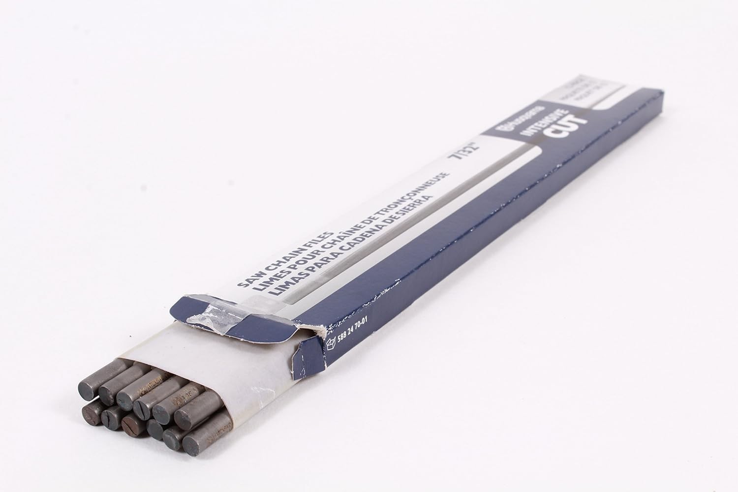 Genuine Husqvarna 588246202 7/32" 5.5MM Round Chainsaw Files Pack of 12 (OEM)