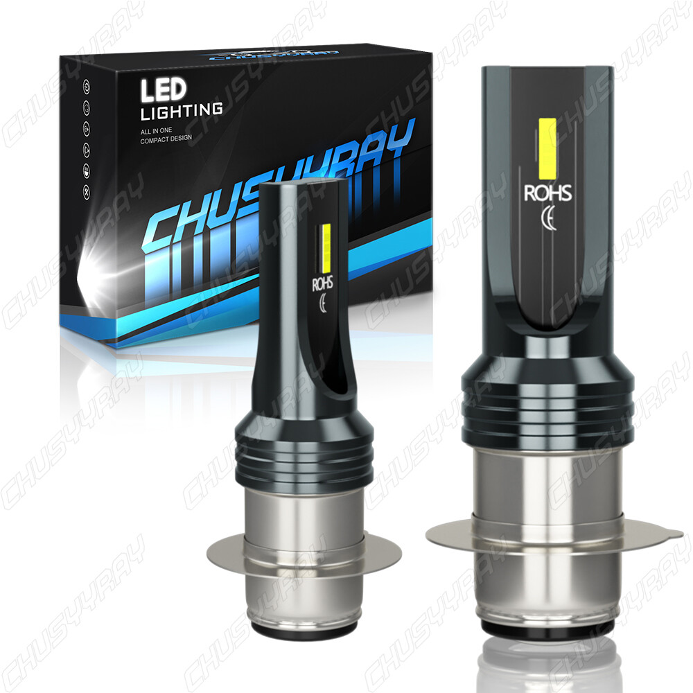 High Power HID LED Headlight H6 Bulbs For Yamaha YFM350X Warrior 1997-2001