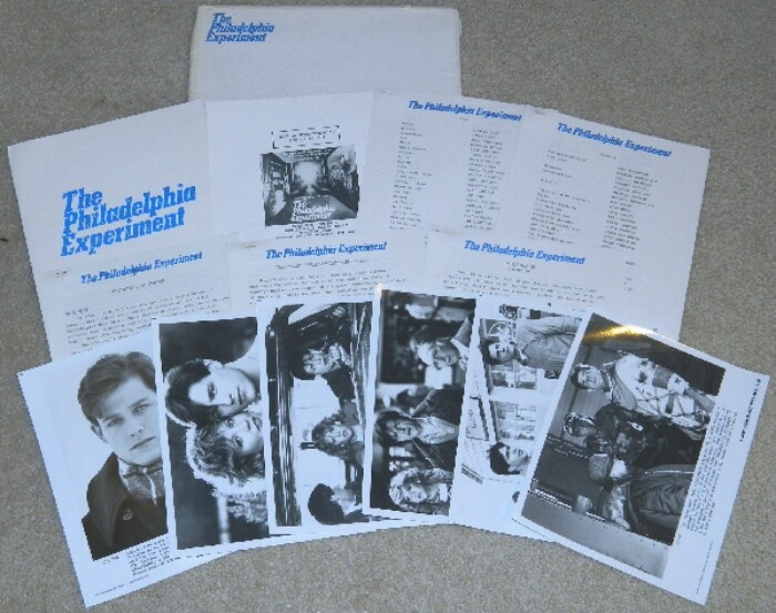 The Philadelphia Experiment Movie Press Kit Portfolio with 6 Pictures 1984 MIP