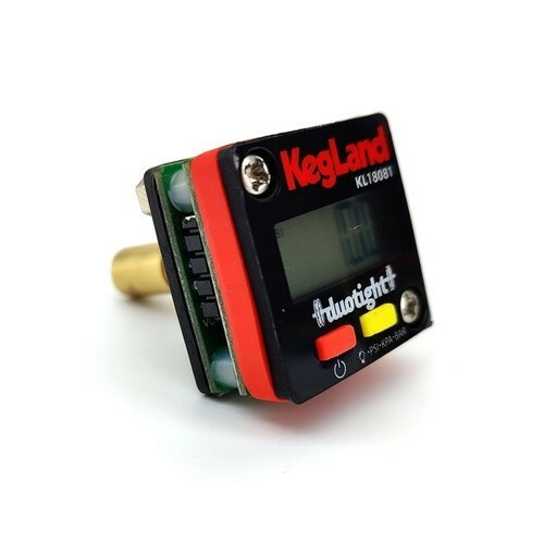 Digital Mini Pressure Gauge (0-90 psi) - 8 mm Duotight Compatible - Brewing Beer