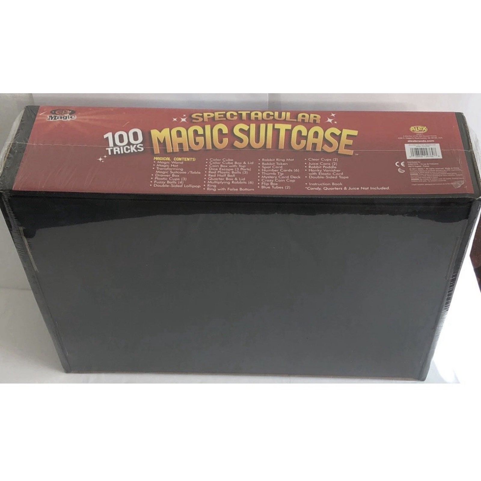 Ideal Magic Spectacular Magic Suitcase Magic Tricks Act Brand New Sealed Box