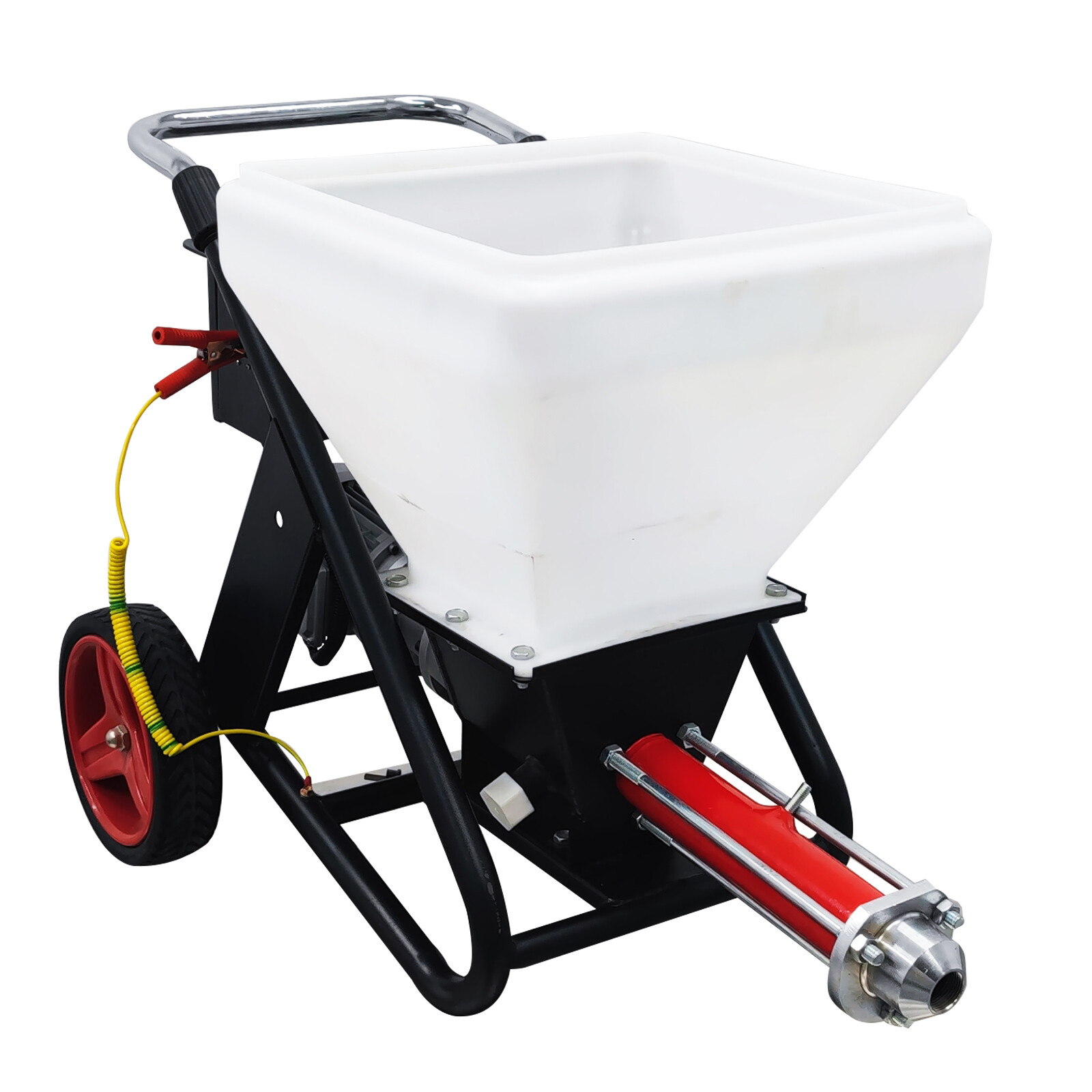 Putty Cement Grouting Sprayer Mortar Paint Spraying Machine 48L Open Hopper 110V