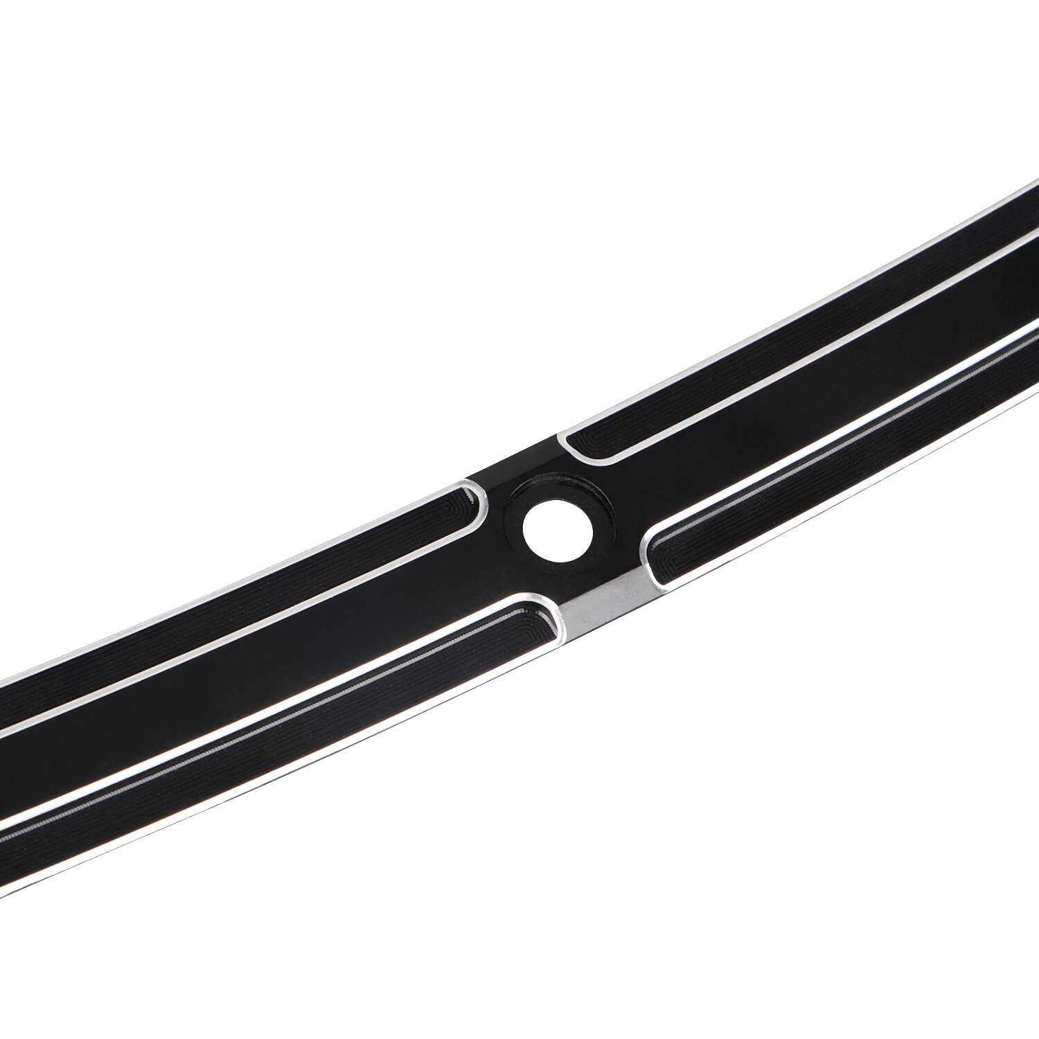 Black Cut Fairing Windshield Trim For Touring Electra Tri Glide FLHX Ultra 14-22