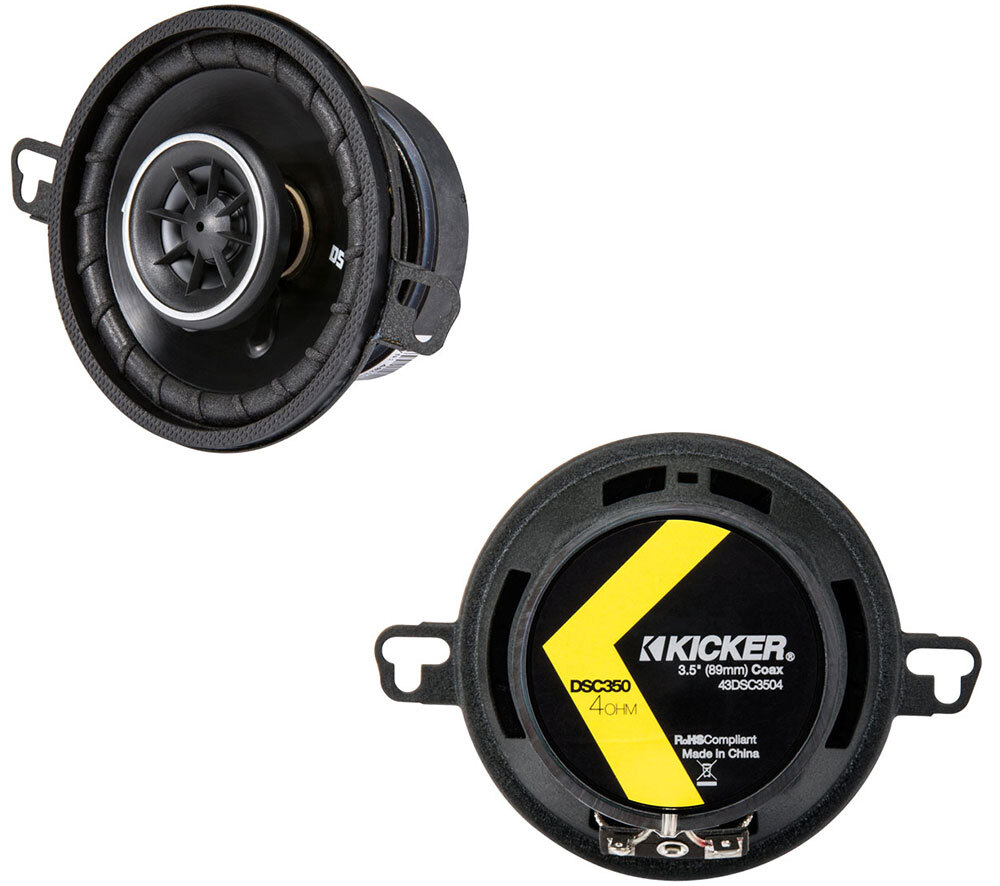 Fits Dodge Magnum 2005-2007 Factory Speaker Upgrade Kicker DSC693 DSC35 Package