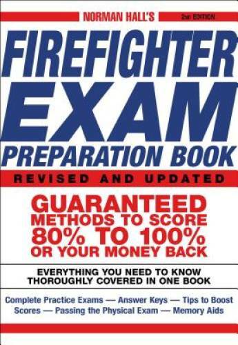 Norman Hall's Firefighter Exam Preparation Book - Paperback - GOOD