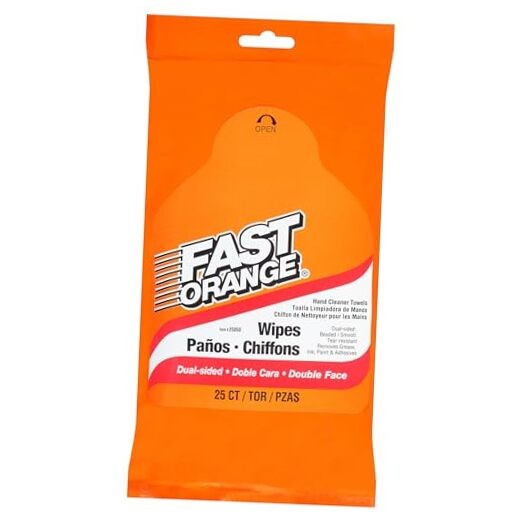 25050 Hand Cleaner Mechanic For Auto Shop, Heavy 25 Count (Pack of 1) Wipes