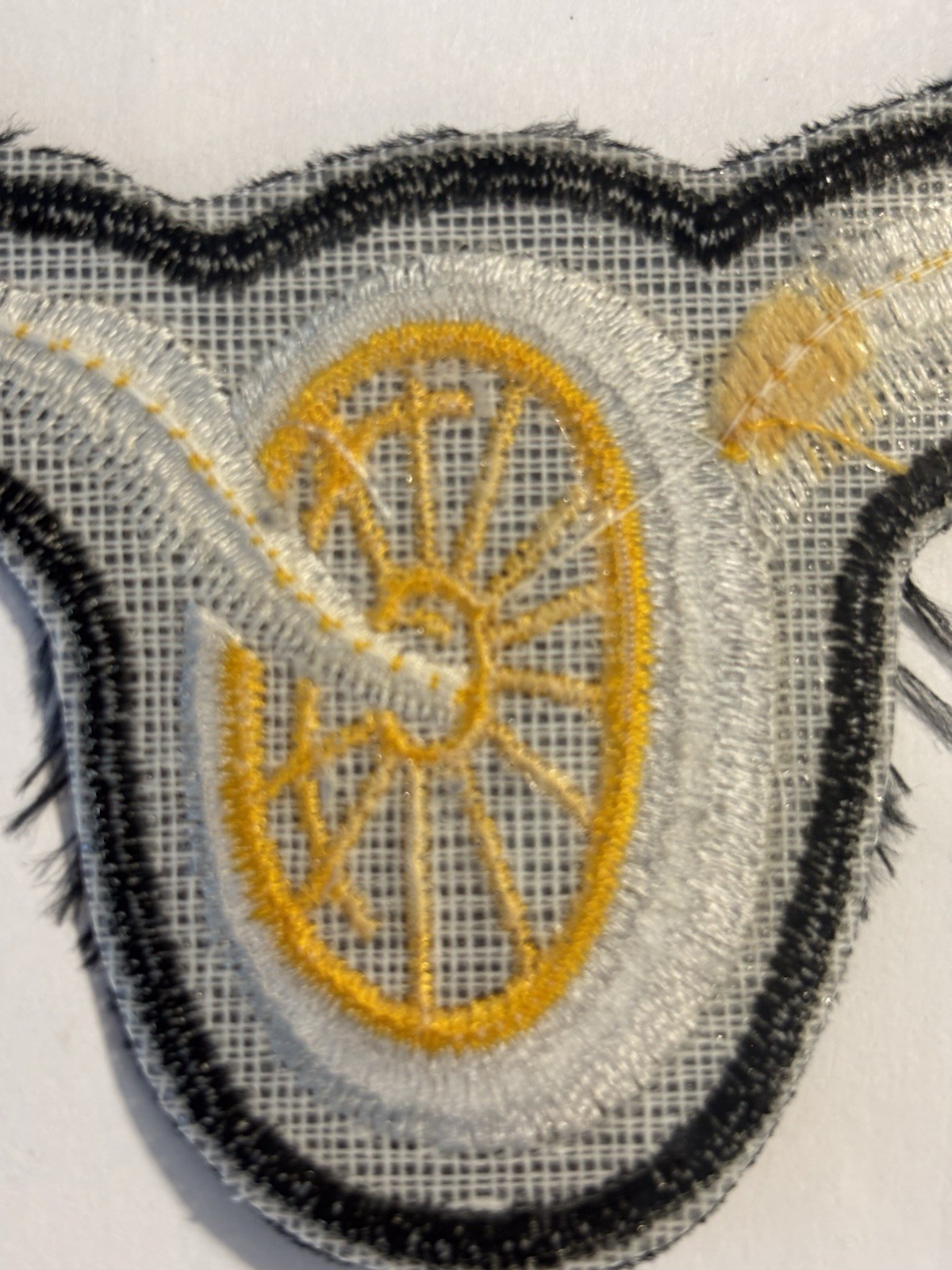 Department Motorcycle Traffic Wings & Wheel Patch