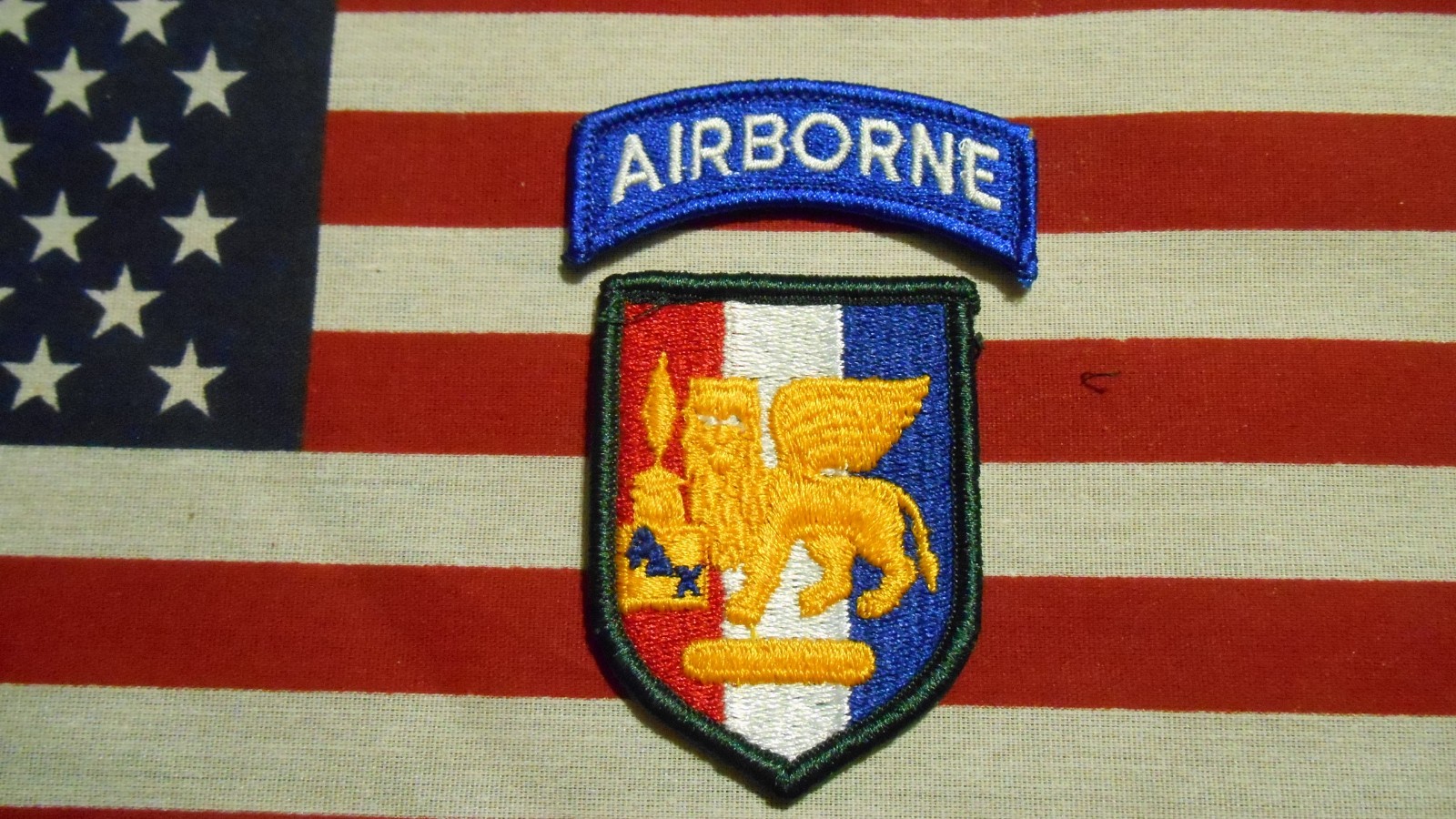 US Southern Task Force Europe Airborne patches m/e