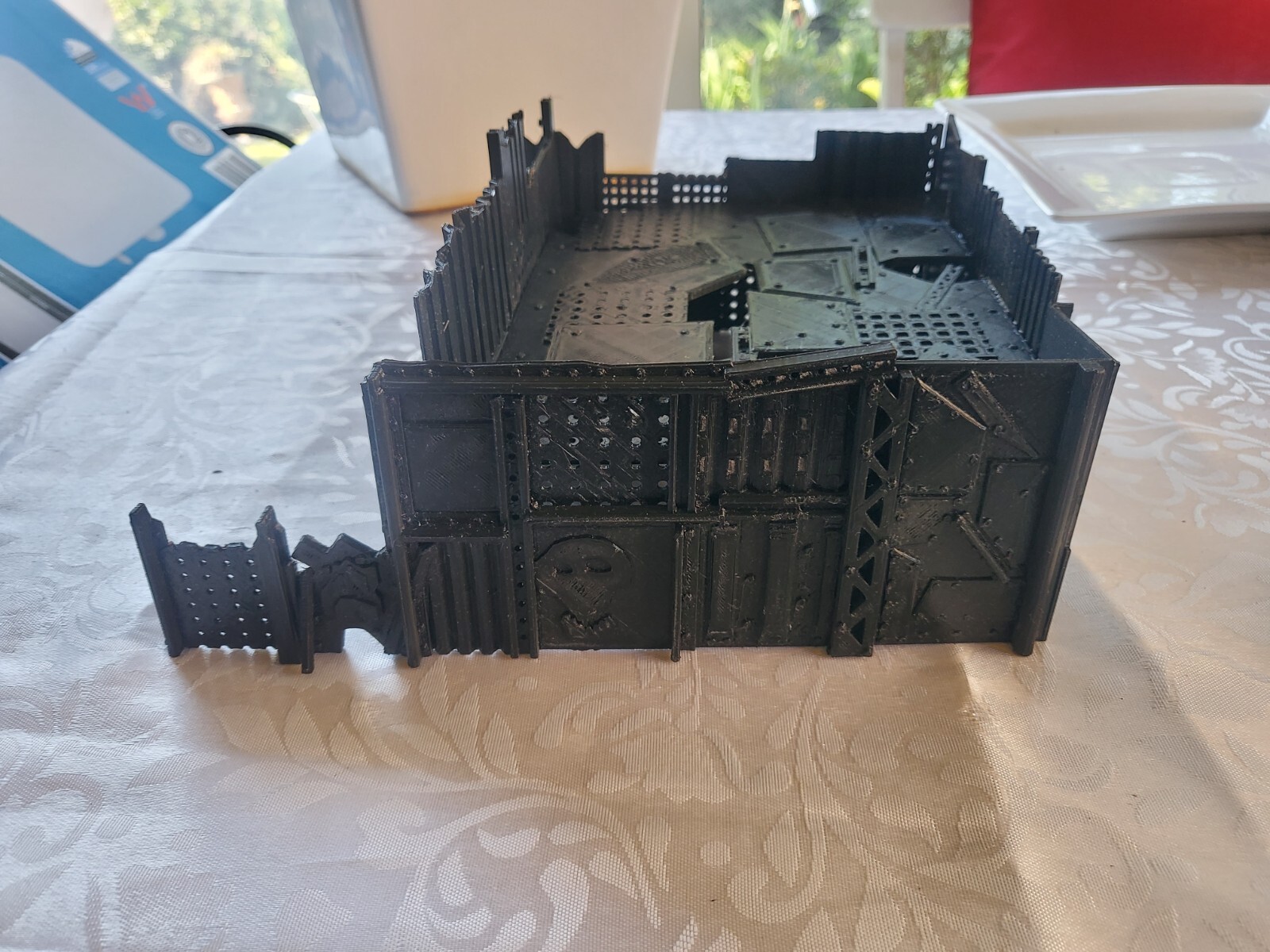 Wargaming Defense structure terrain kill team,