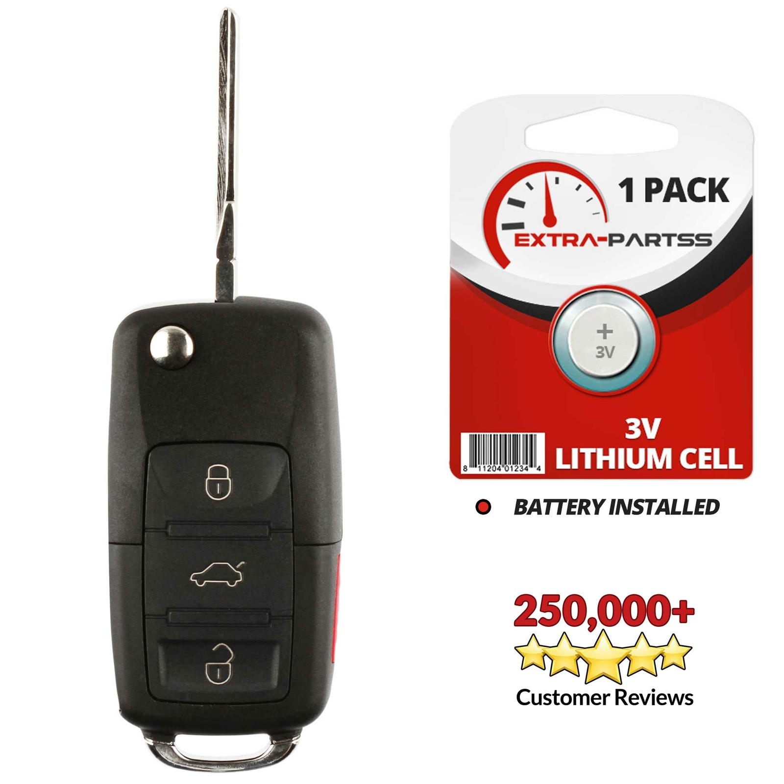 For 2011 2012 2013 2014 2015 2016 Volkswagen VW Jetta Keyless Remote Key Fob