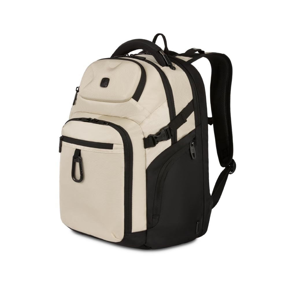 SwissGear Endure ScanSmart Laptop Backpack – Vintage Khaki - 17"