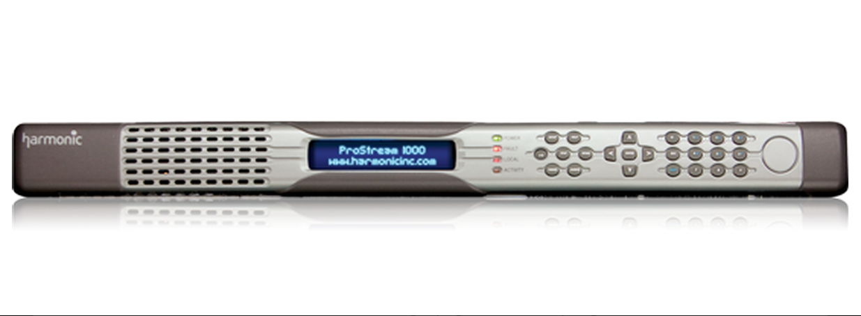 Harmonic Prostream 1000 REAL-TIME STREAM PROCESSOR AND Encoders / Transcoder