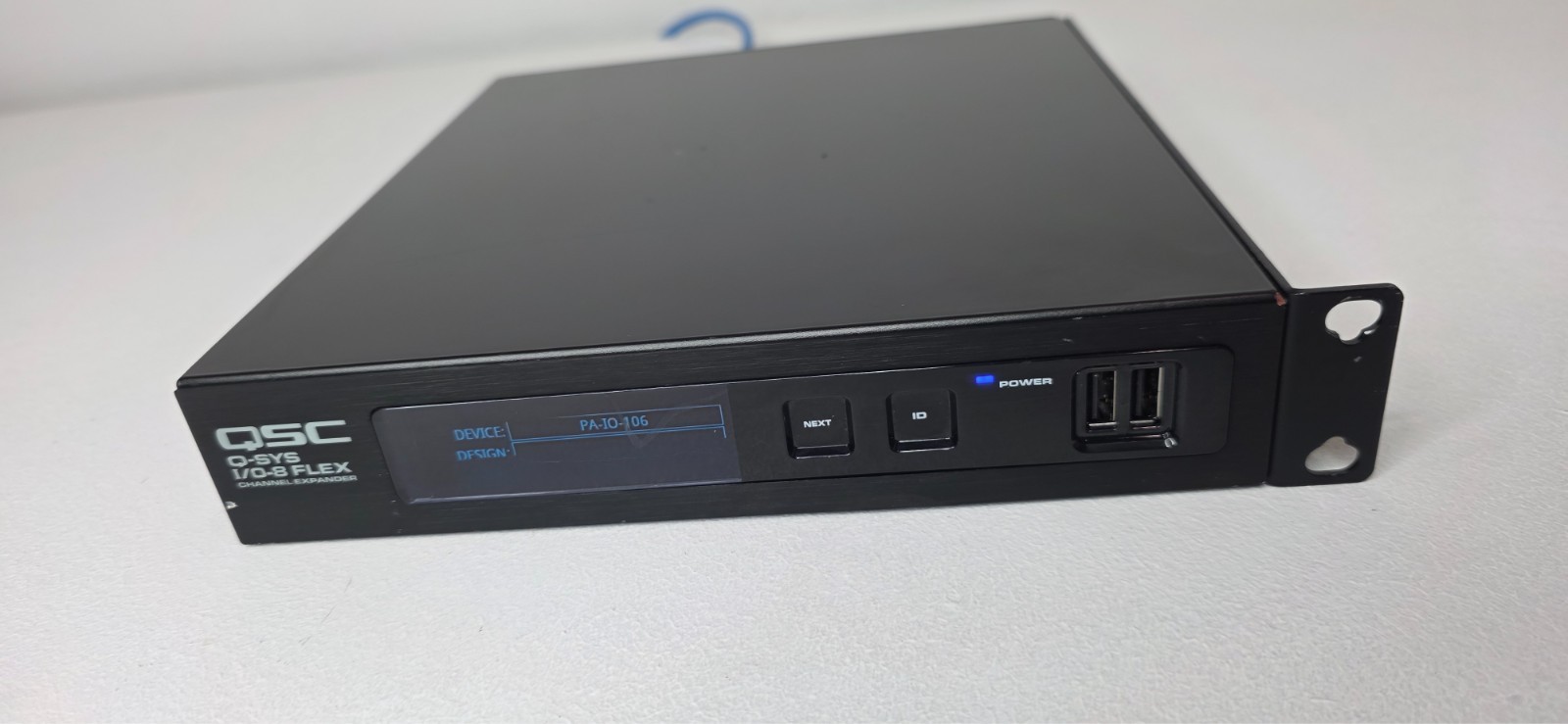 QSC Q-SYS I/O-8 FLEX PoE+ Network Channel Expander Grade "B"