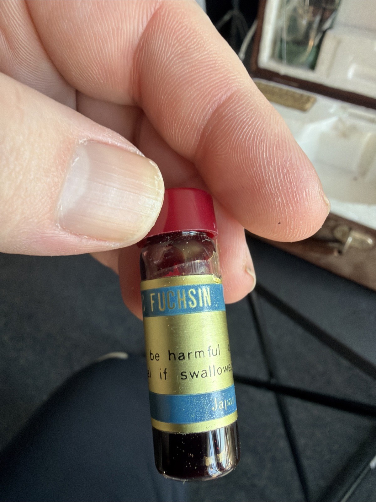vintage microscope