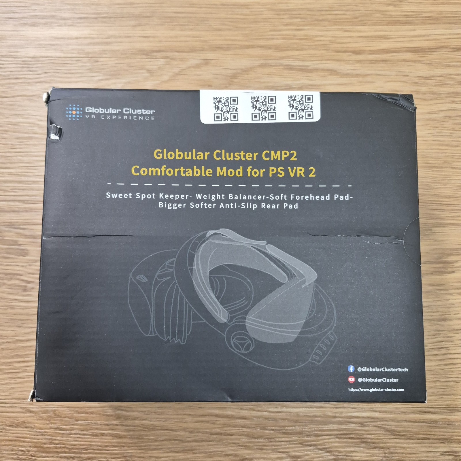 Globular Cluster CMA1 Comfort Mod Compatible with Apple Vision Pro