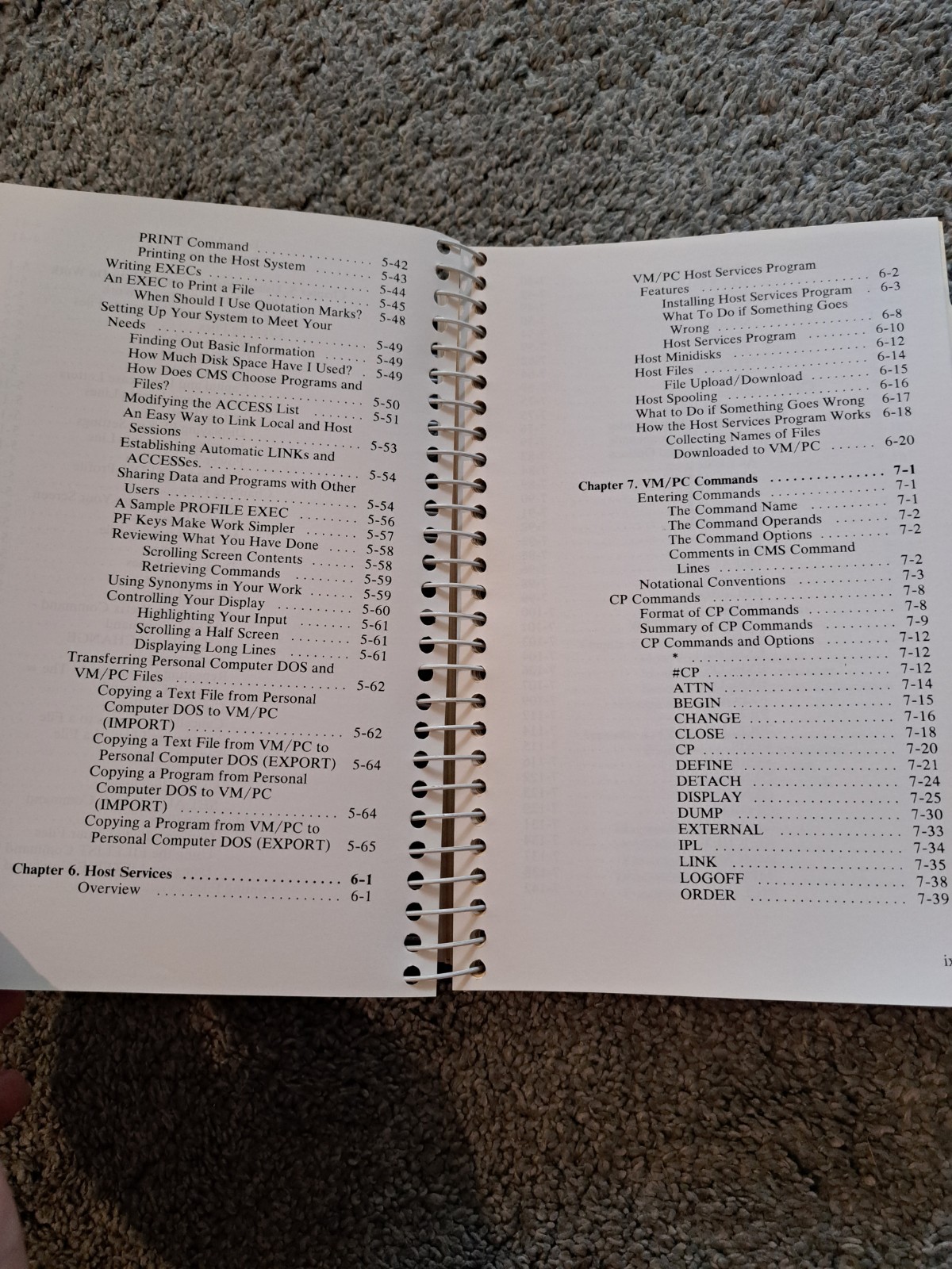 IBM Virtual Machine/Personal Computer User's Guide 1984 First Edition