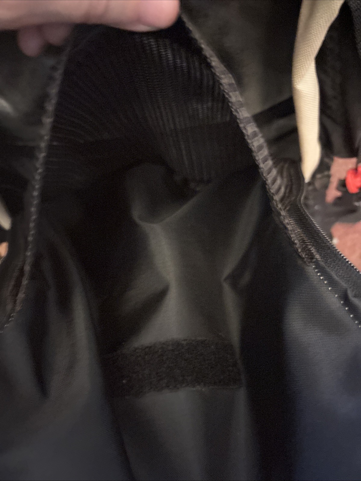 VTG 90s TEXSPORT 35L External Frame Hiking Backpack Black/Red Top/Bottom Access