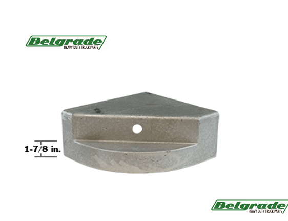Great Dane Trailer Roadside / Driver Side Aluminum Corner Cap # 41211215