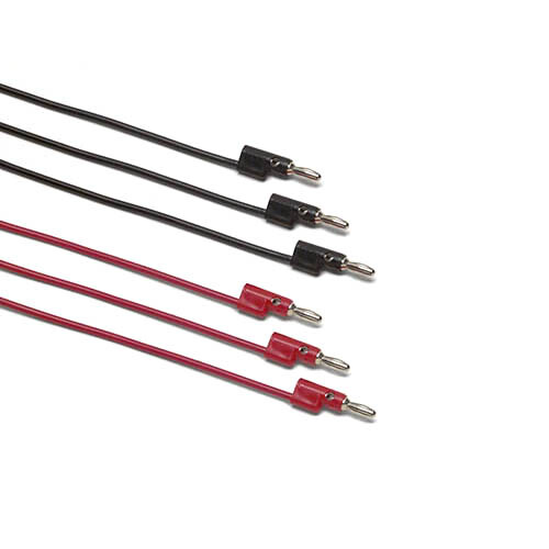 Fluke TL935 Patch Cords (Red and Black, 3 Sizes)