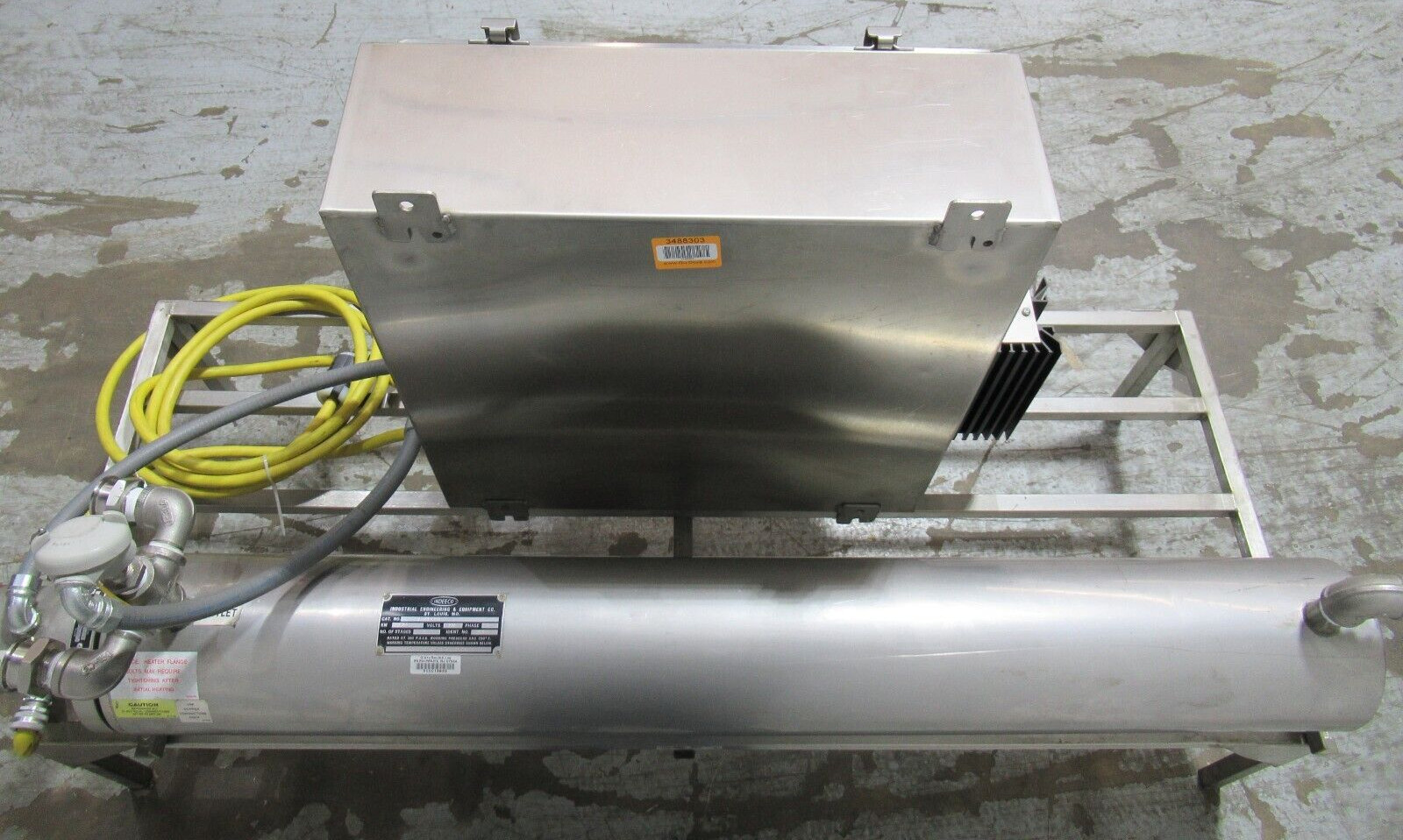 INDEECO 5Kw Circulation Heater with Temperature Control Panel