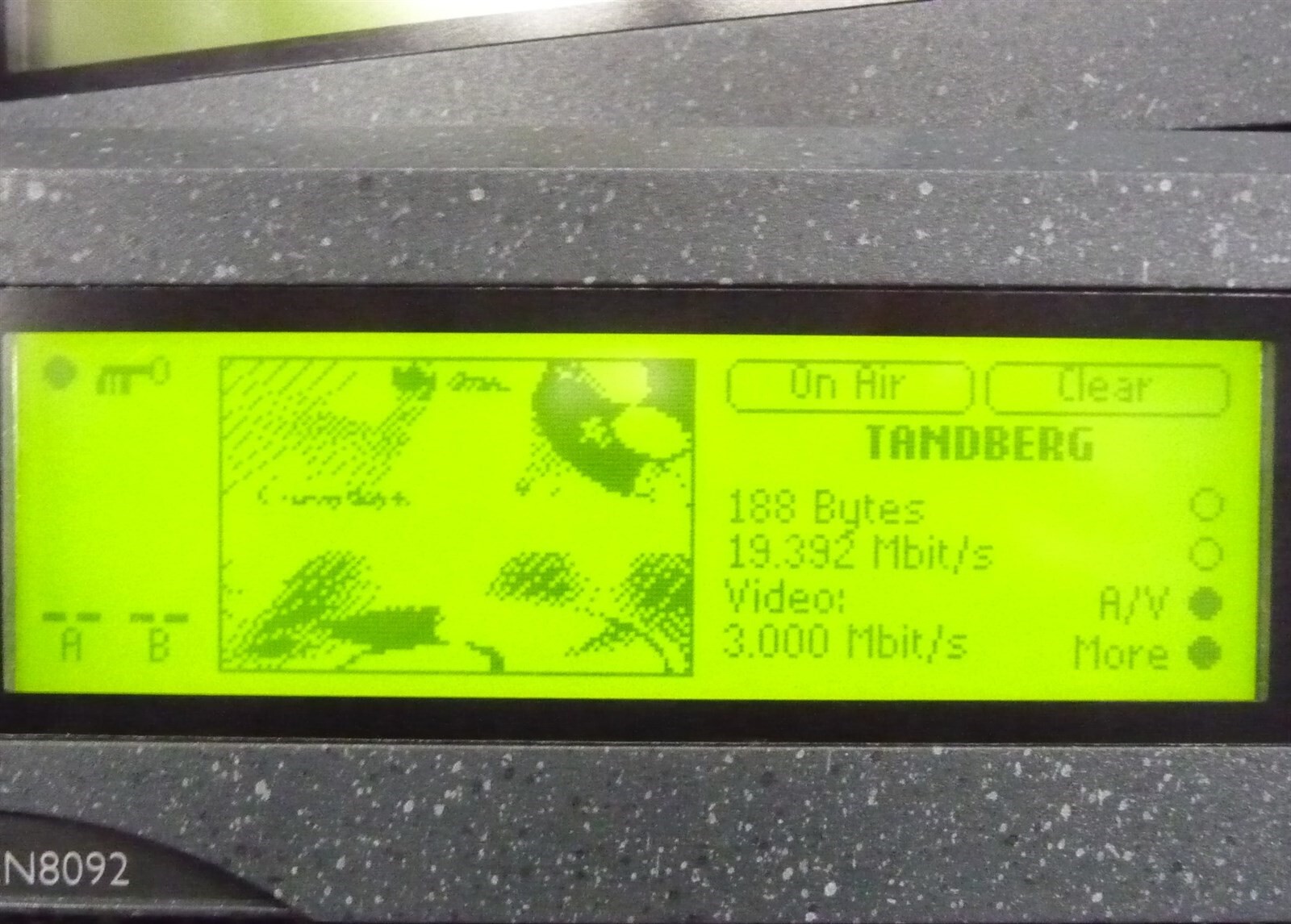 TANDBERG ERICSSON EN8092 HD SDI MPEG-4 AVC HTTP AUTHENTICATION ENCODER AC3