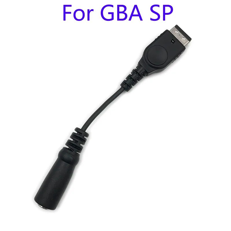3x Headphone 3.5mm Jack Adapter Cable Audio Cord Nintendo Game Boy Advance GBASP