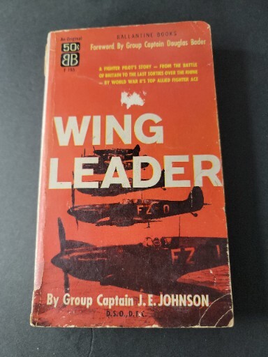 WING LEADER. By Capt. J. E. Johnson - Hardcover *Excellent Condition*