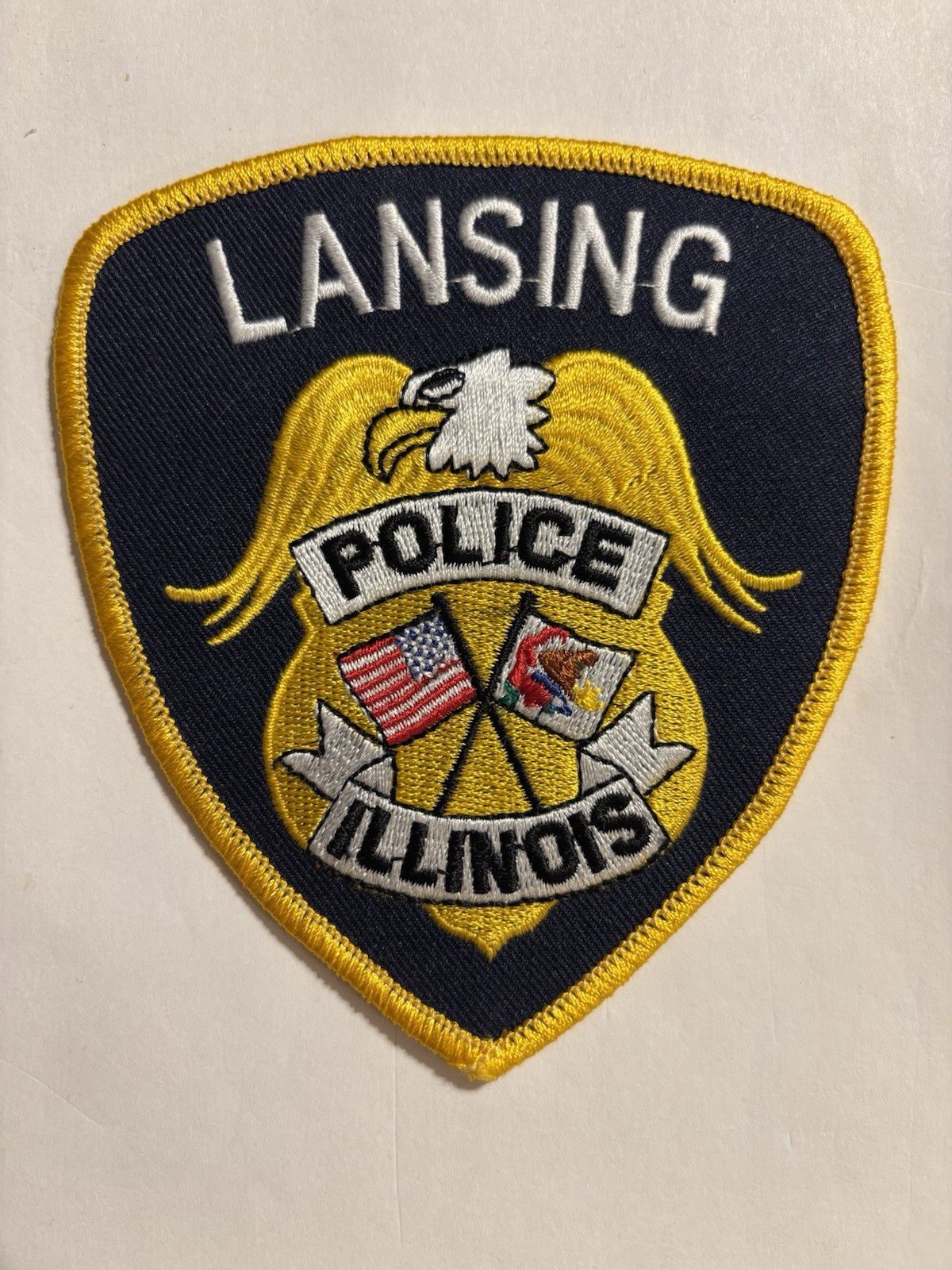 Lansing, Illinois                                  Police Department Patch
