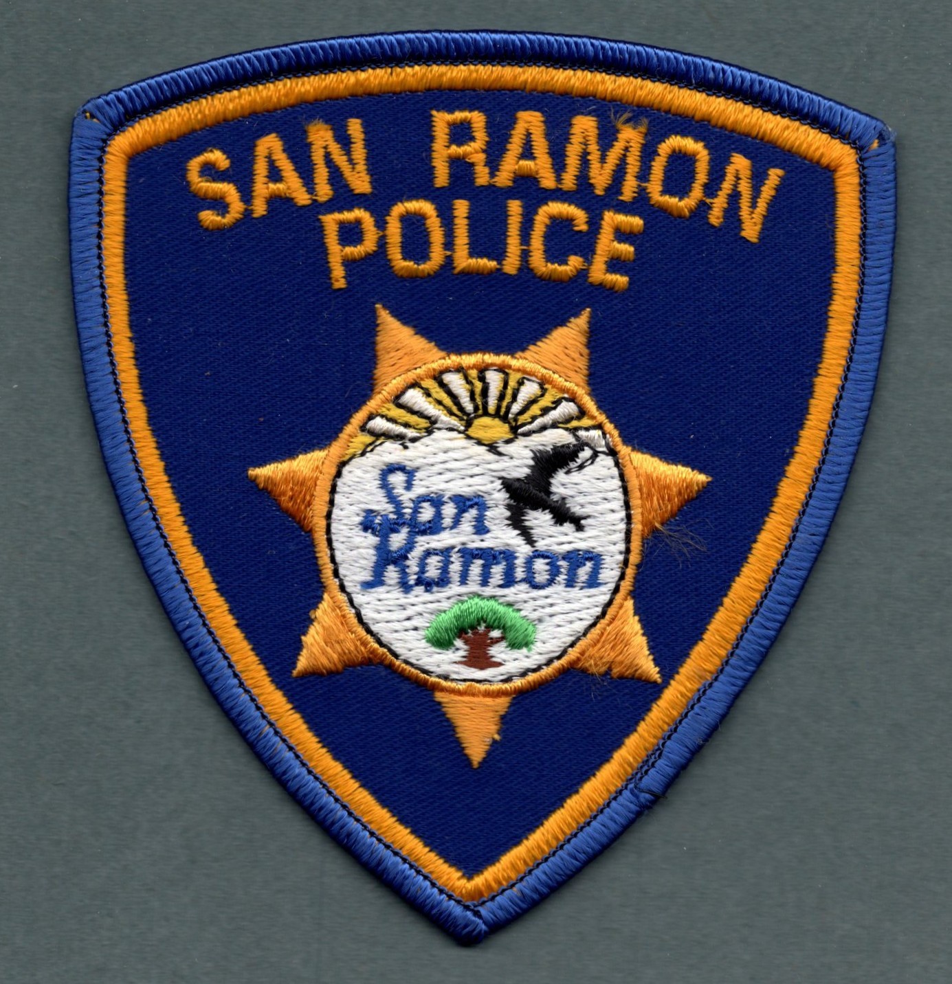 San Ramon California Police Patch - 1st Issue