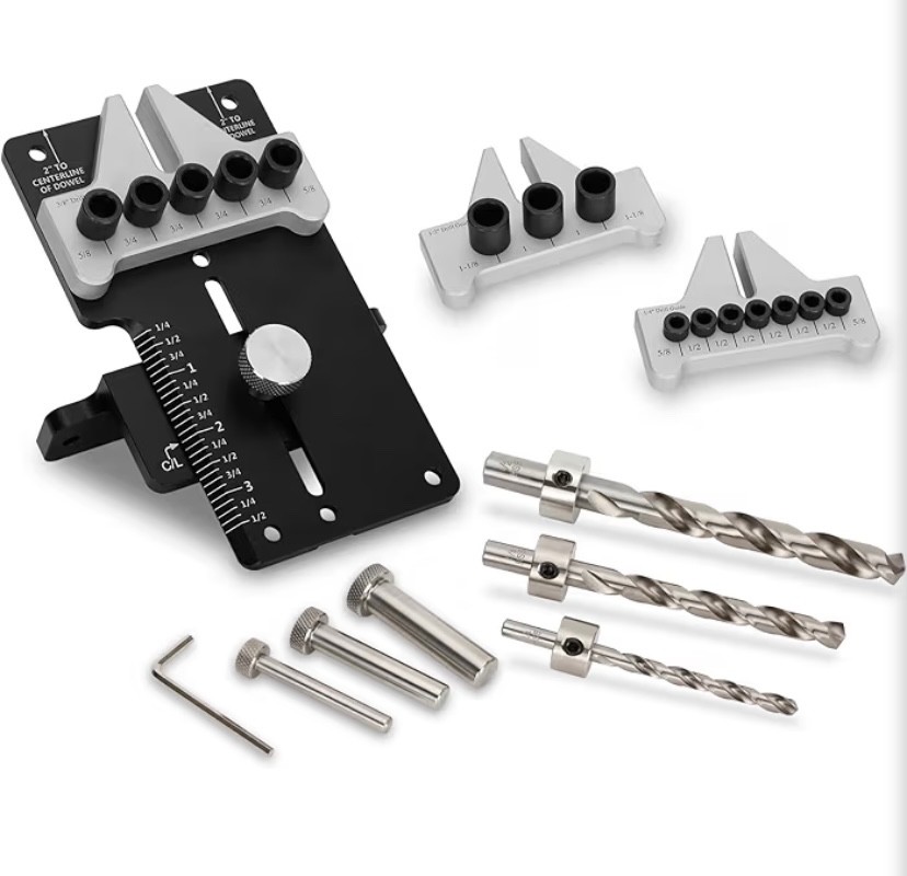 Margars 08350MK Dowelling Jig Kit Master Kit, Dowelling Jig Kit for Precision Wo