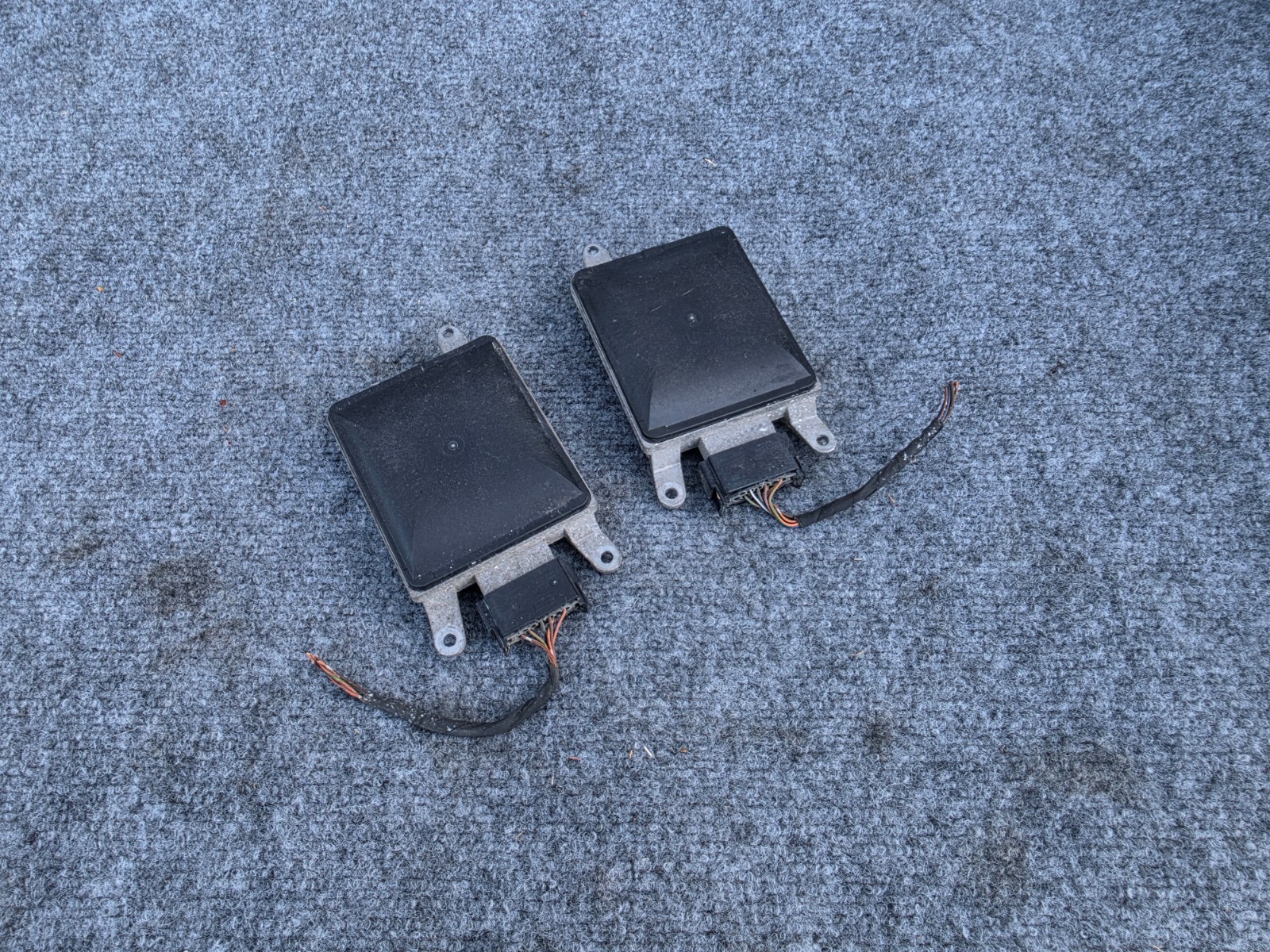 BLIND SPOT LANE ASSIST BUMPER MODULE SET ASSEMBLY OEM 12-18 AUDI A6 S6 4.0L C7