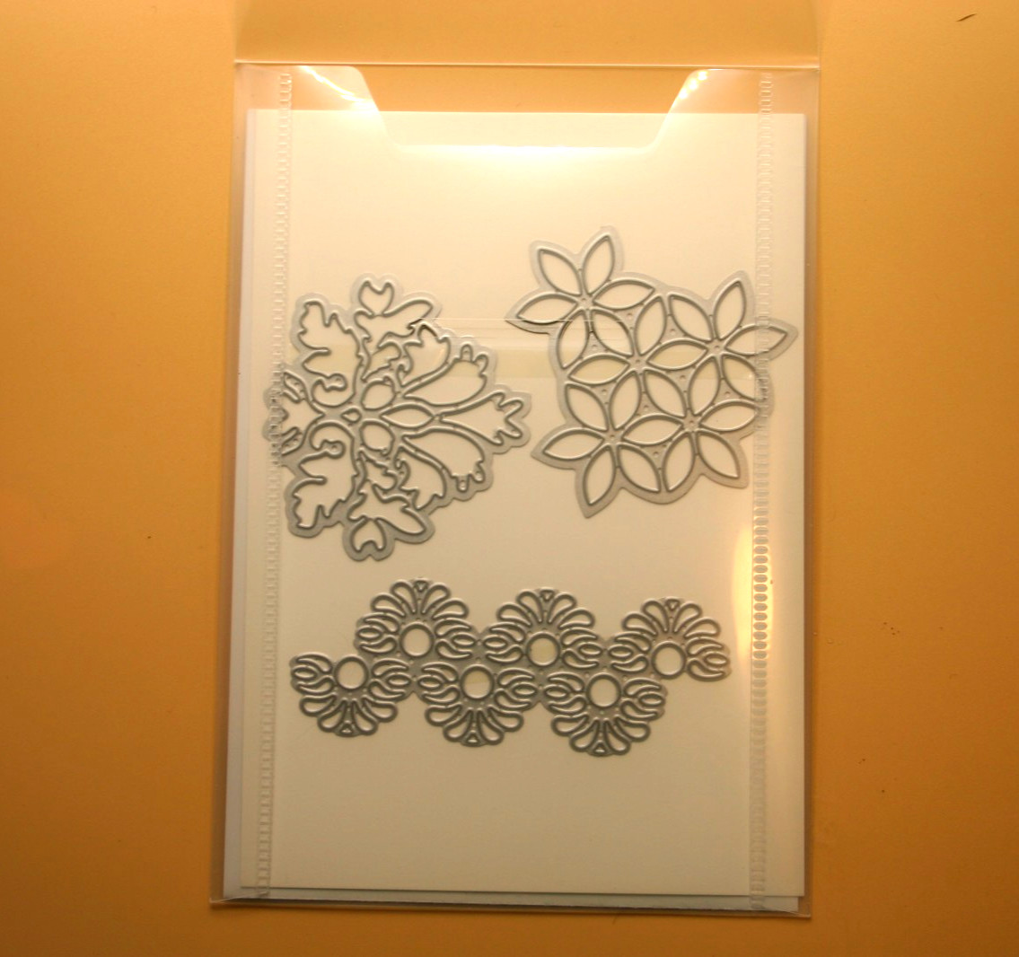 Stampin Up Retired TASTEFUL BACKGROUNDS Dies Companion to Tasteful Textures Stam