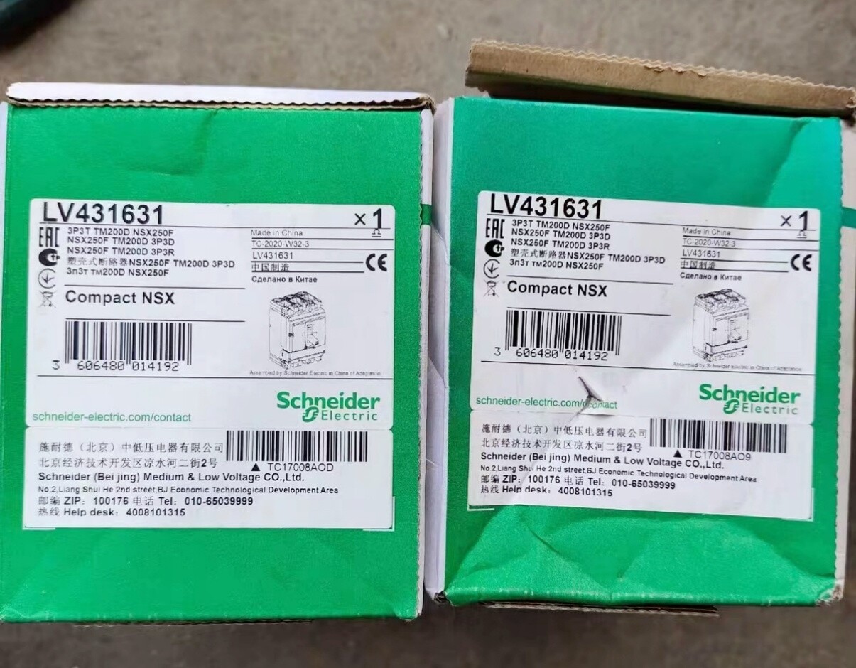 1PCS Brand New Schneider LV431631 NSX250F circuit breaker Fast Shipping