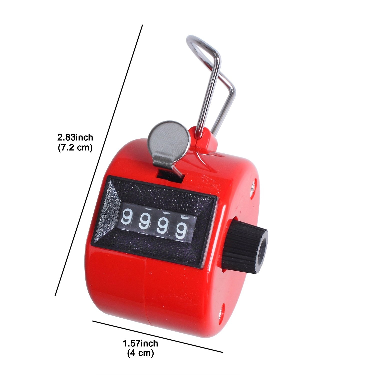 Handheld Tally Counter 3 Pack 4 Digit Mechanical Palm Clicker Counter