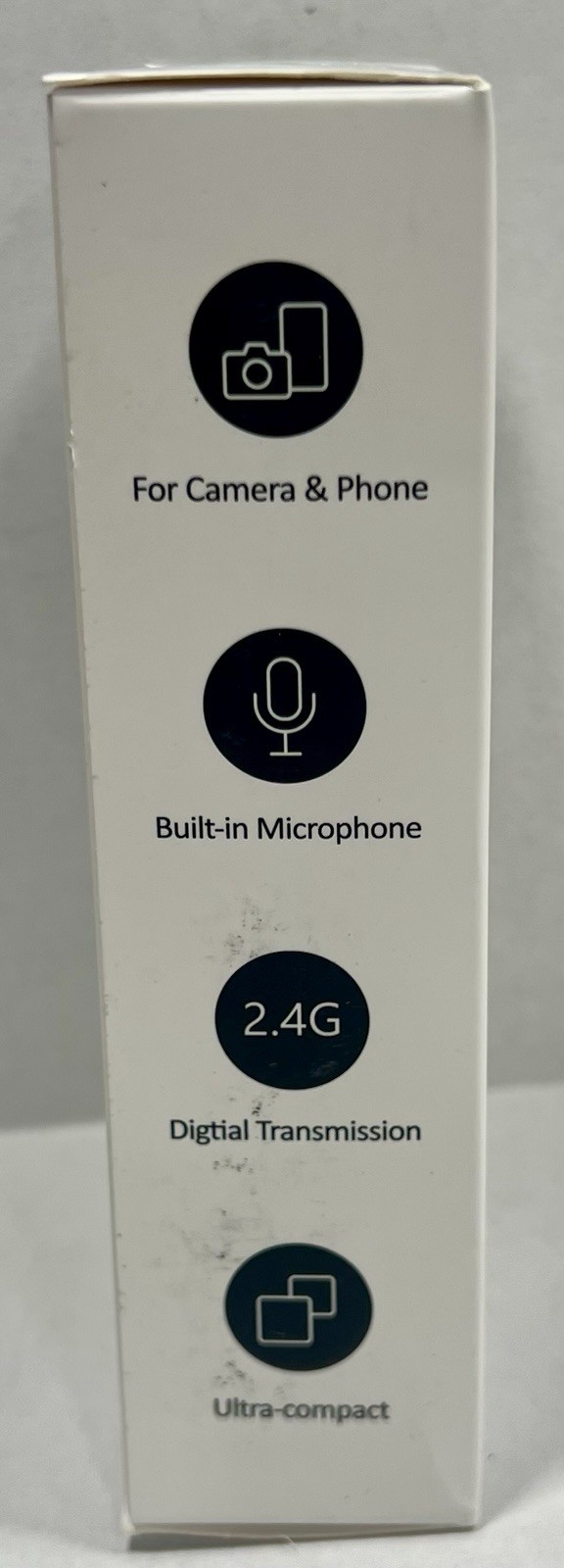 ZINGYOU Wireless V1 Lavalier Microphone System 2.4GHz Black